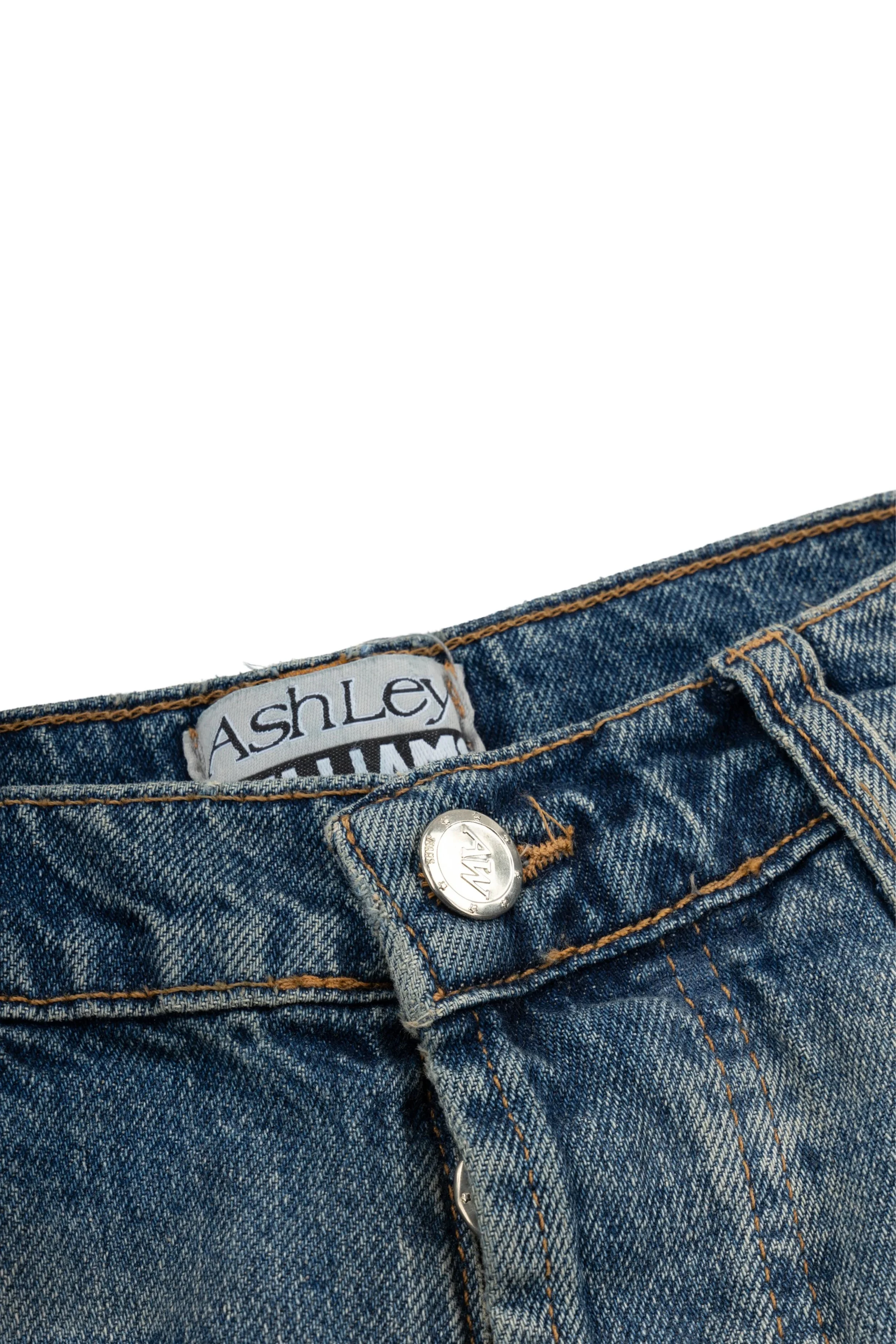 ASHLEY WILLIAMS Rip Back Jeans