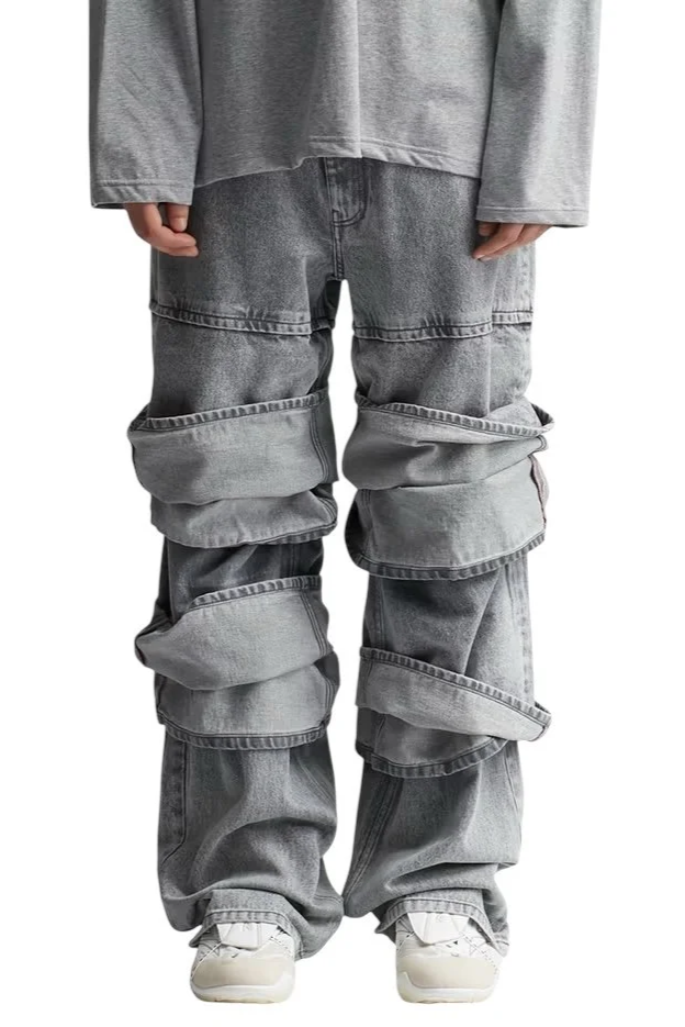 Y/PROJECT Multi Cuff Jeans