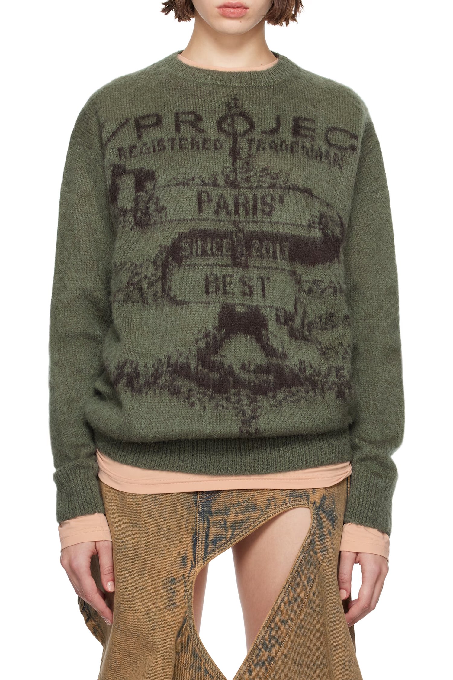 Y/PROJECT Paris' Best Jacquard Pullover