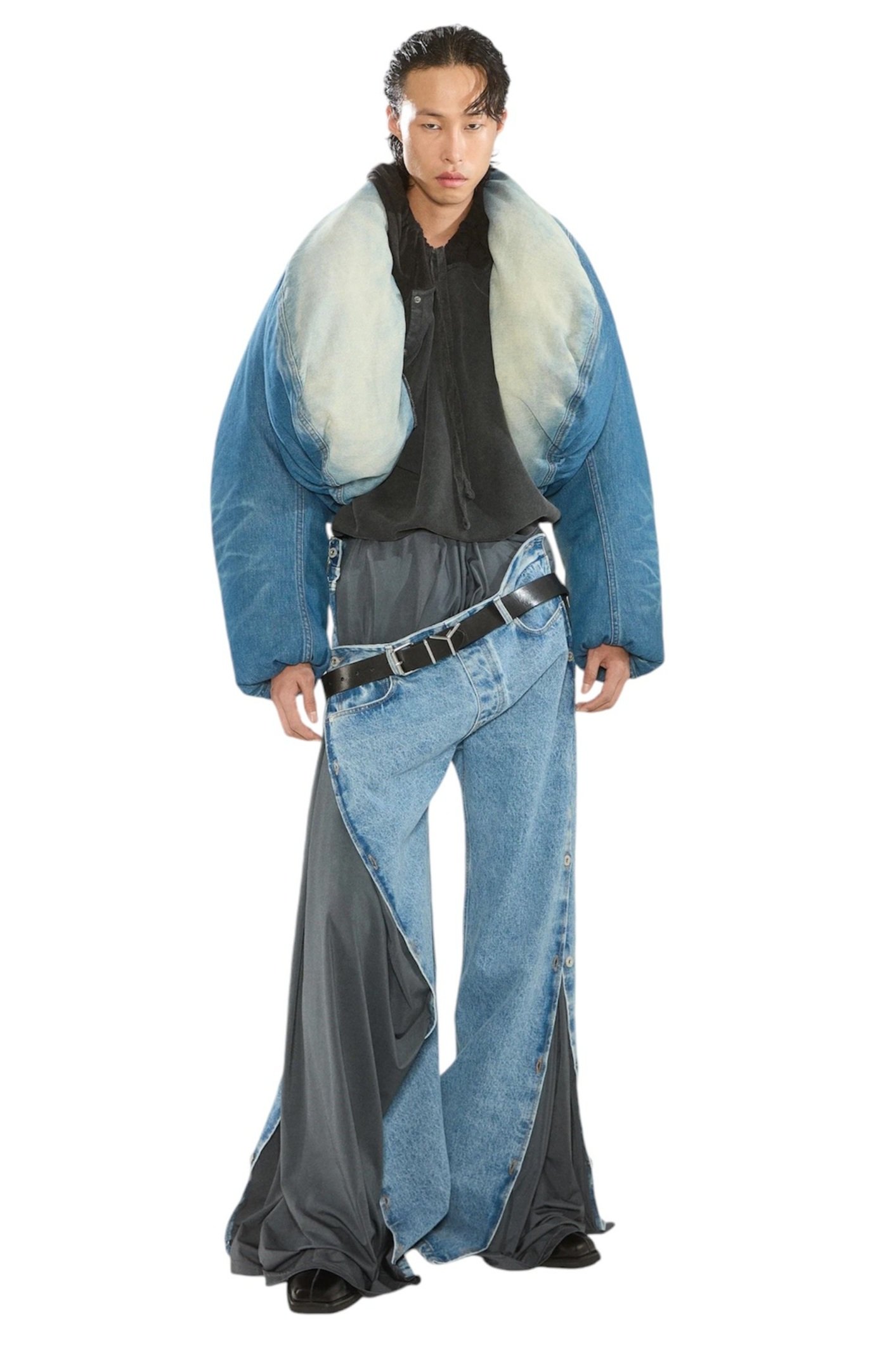 Y/PROJECT Collapsed Waist Jeans