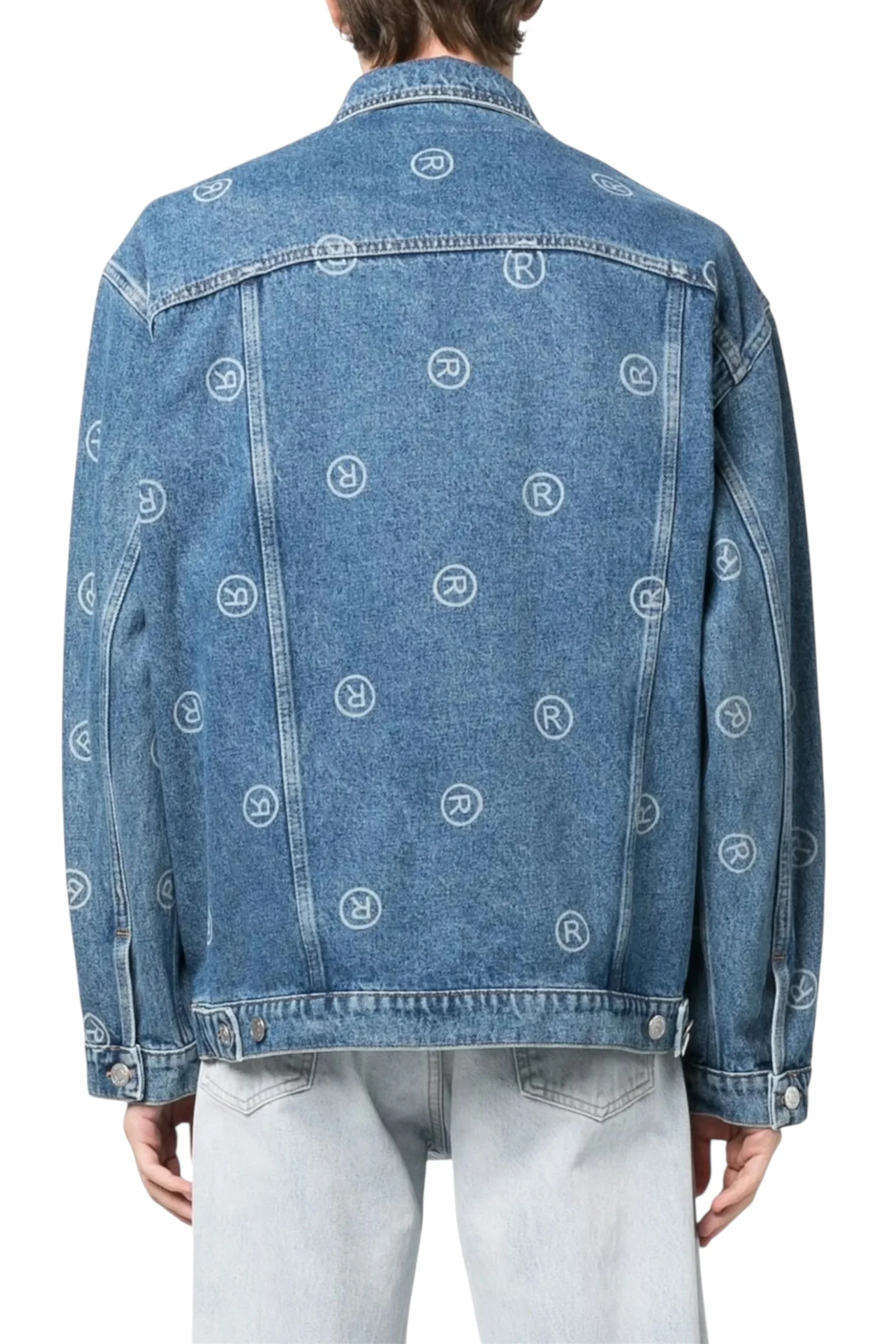 MARTINE ROSE Oversized Denim Jacket