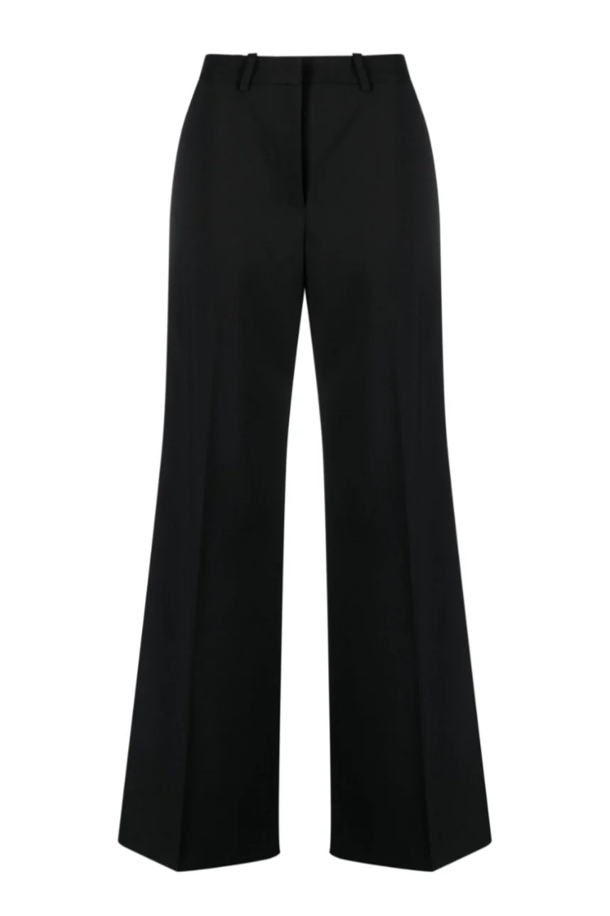 MARINE SERRE Wool Tailored Pants