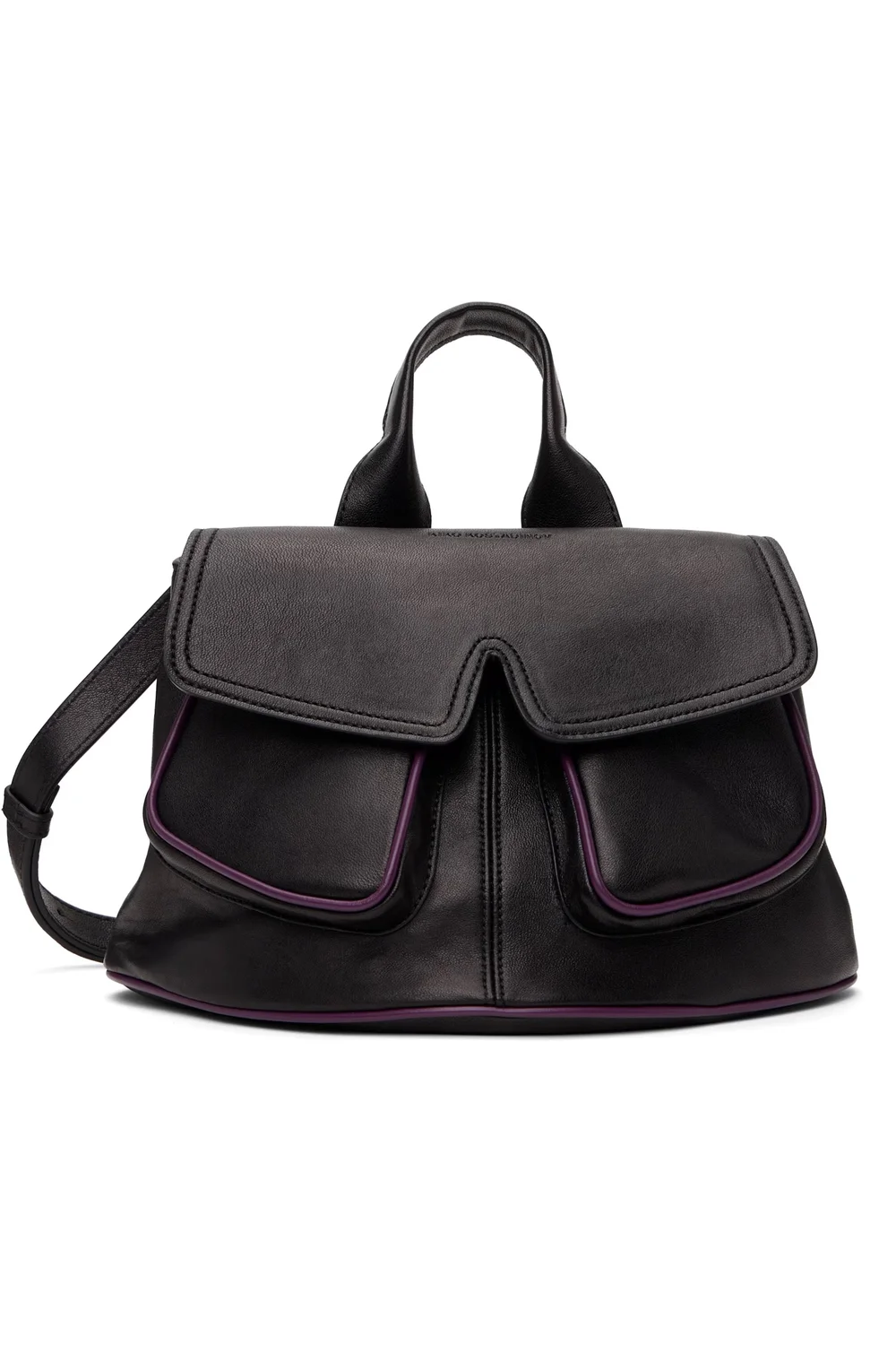 Kiko Kostadinov Petite Mezulari Bag, Black — SLOW WAVES