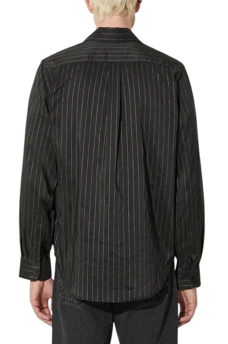 Martine Rose Classic Shirt, Black Stripe — SLOW WAVES
