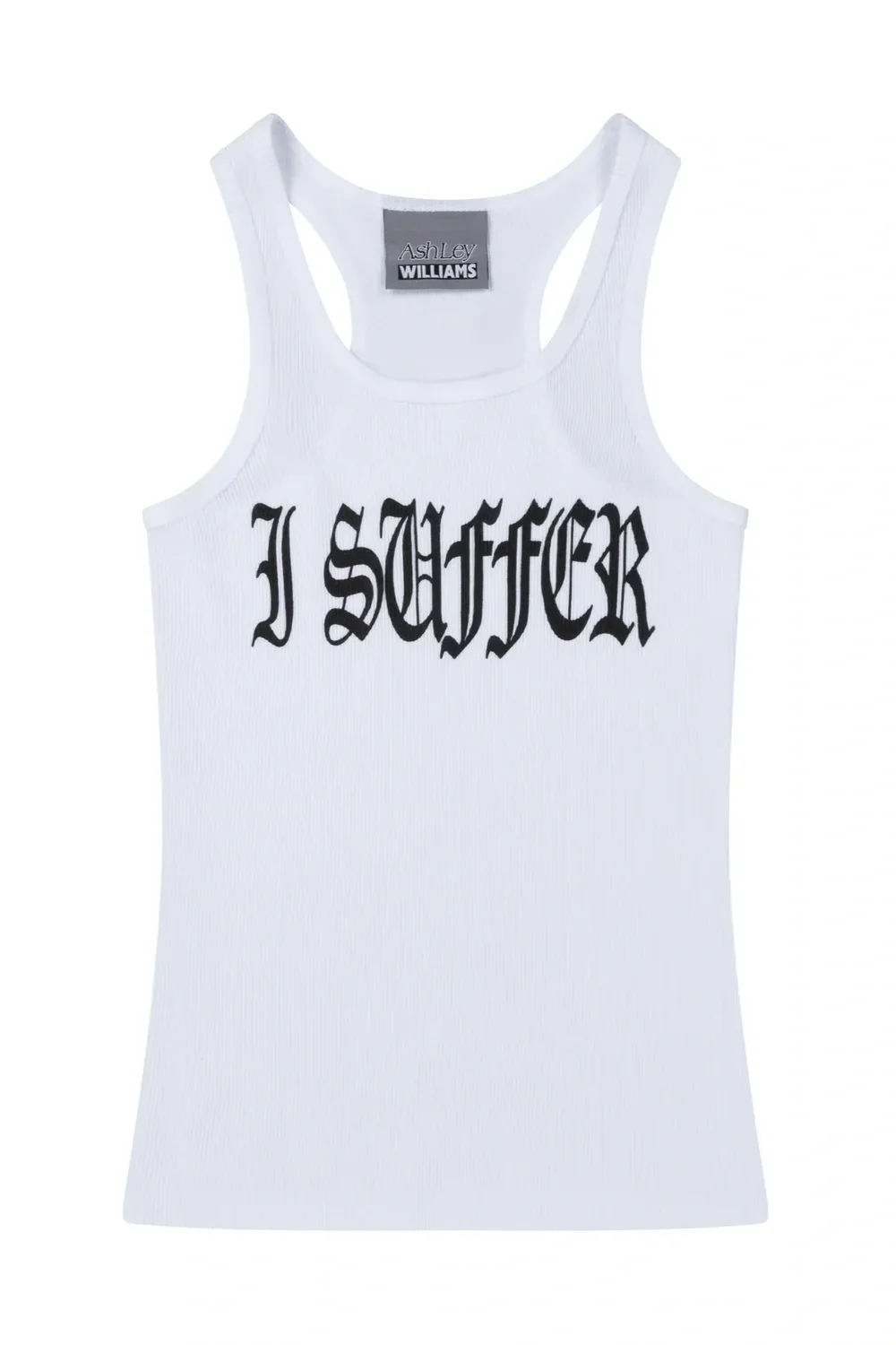 Ashley Williams I Suffer Vest — SLOW WAVES