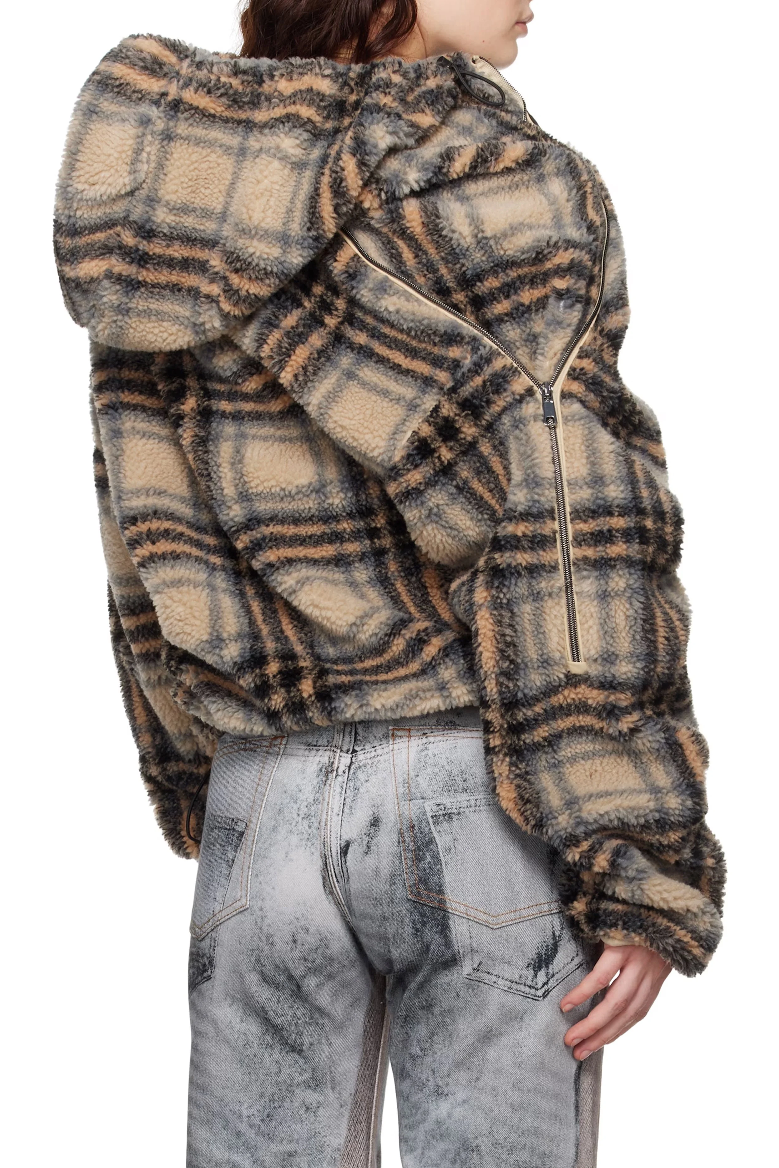 Y/PROJECT Insert Hood Fleece Pullover