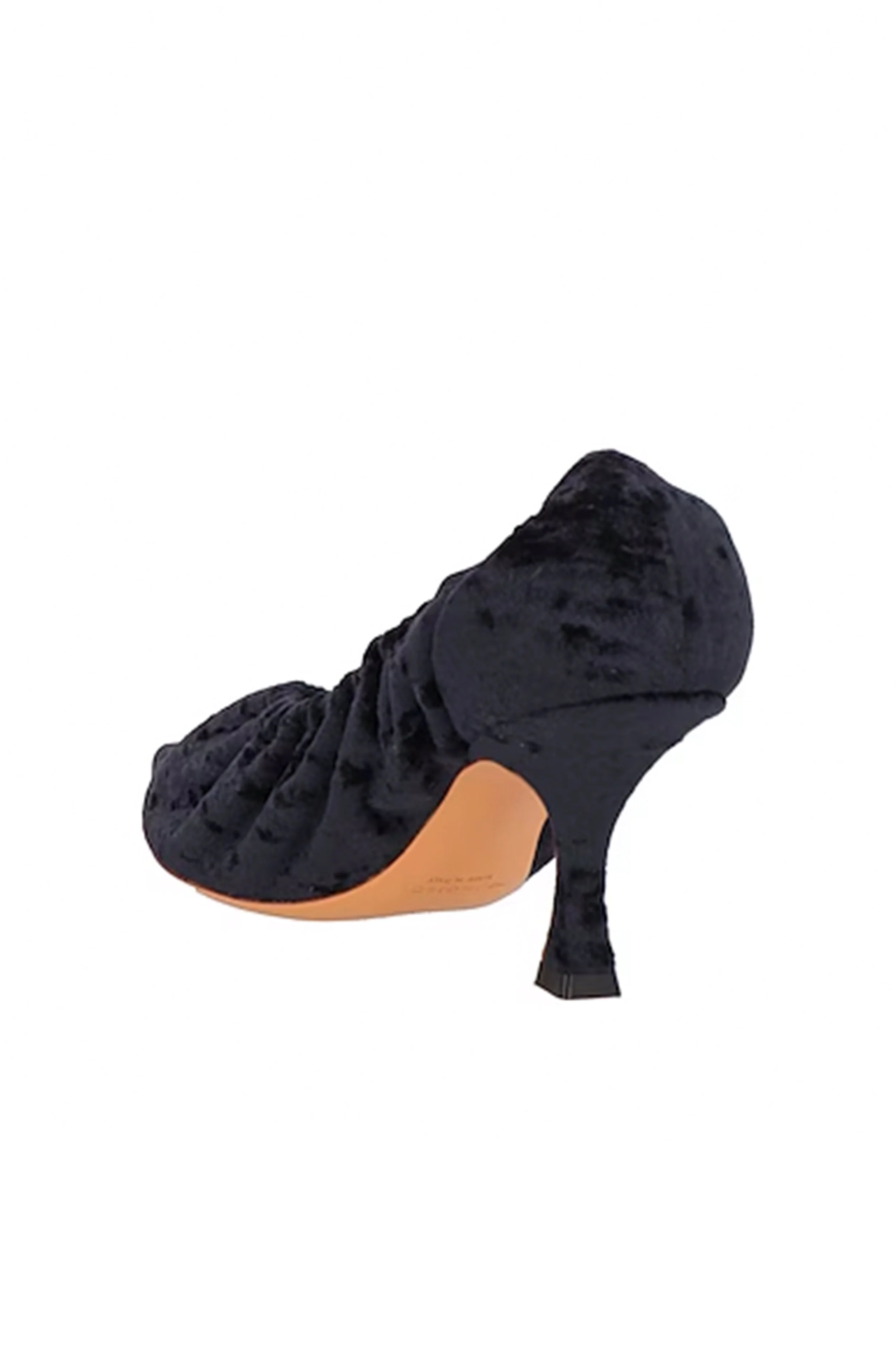 Y/PROJECT Black Velvet Heels