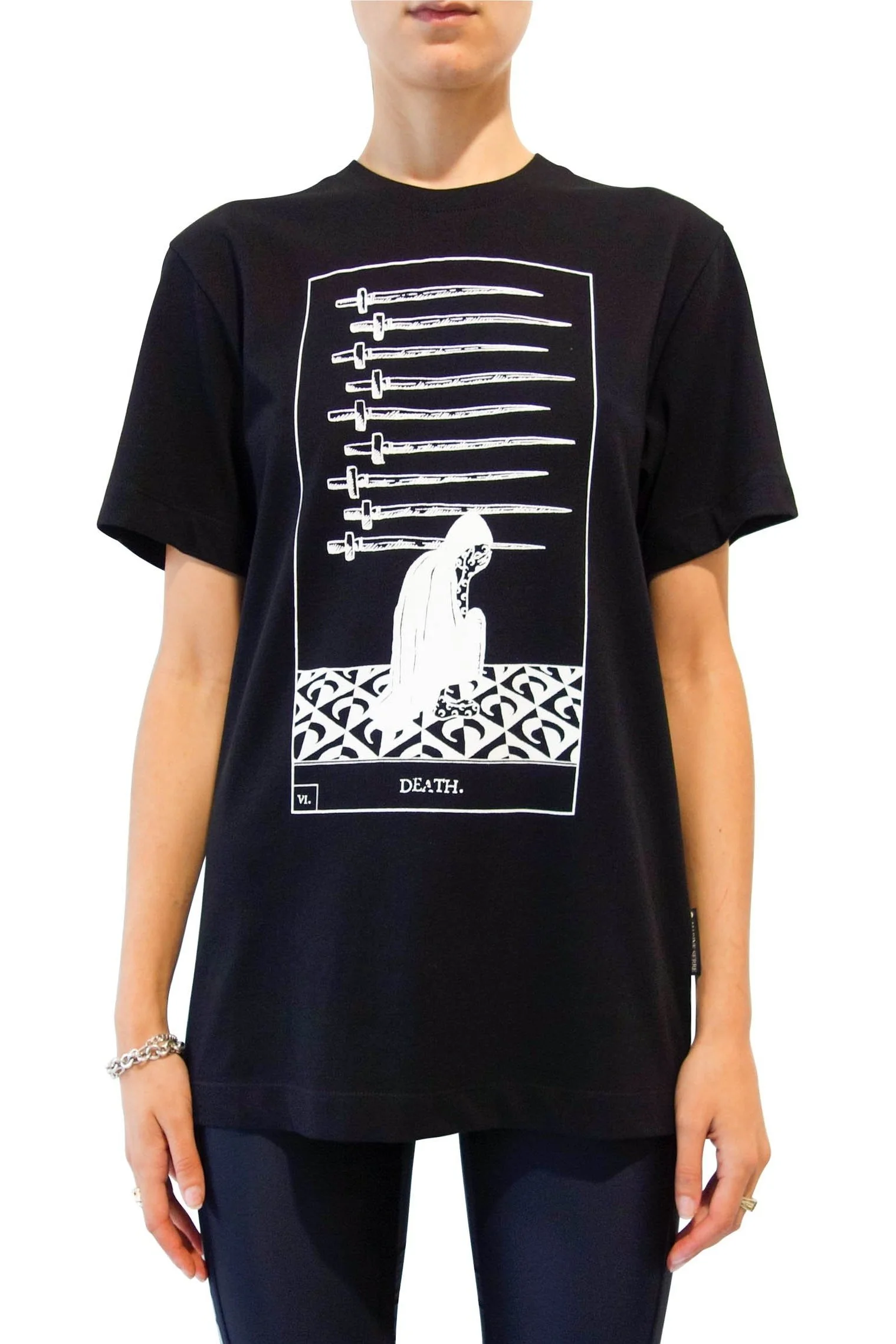 MARINE SERRE Card Print T-Shirt