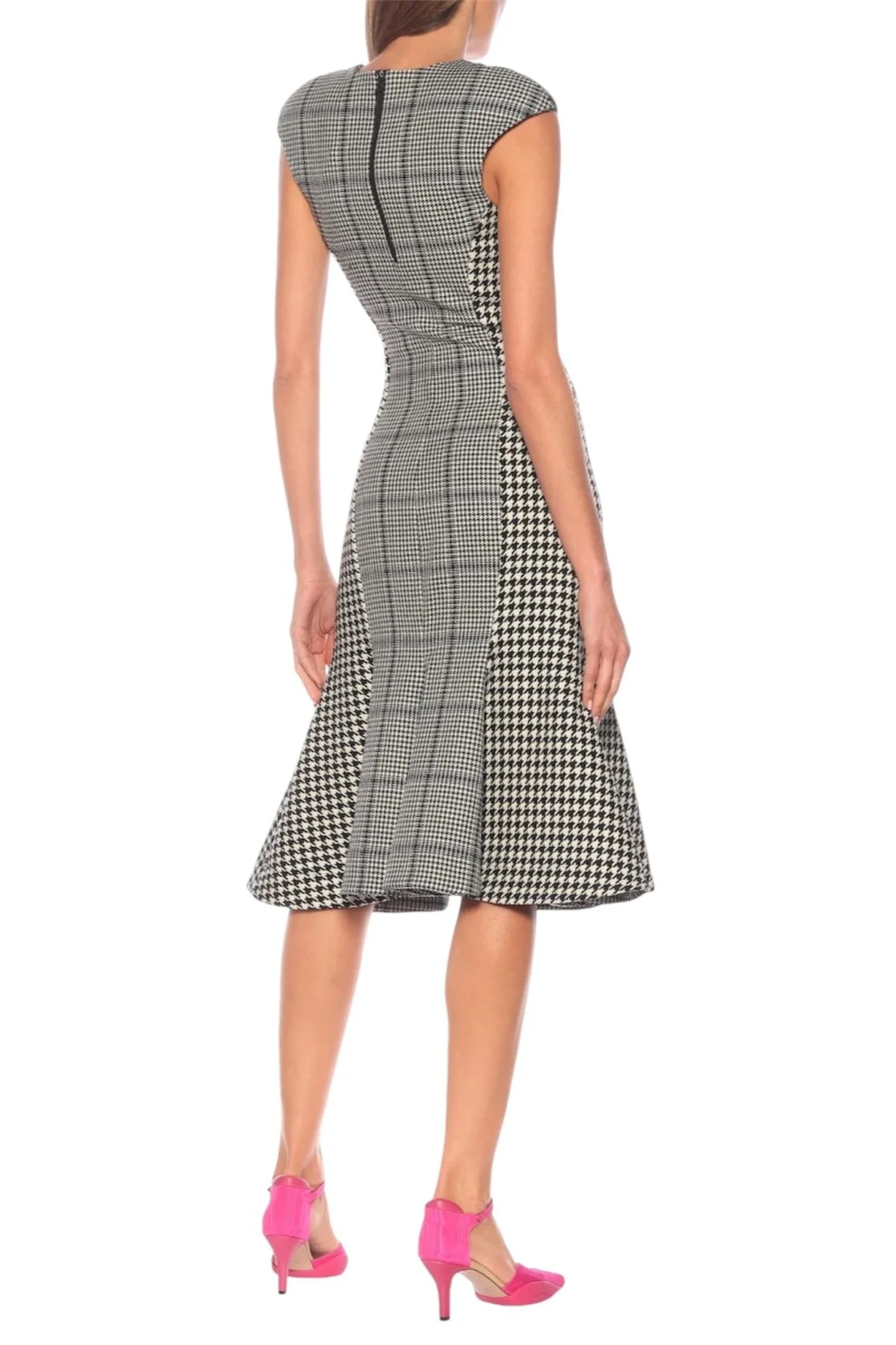 MARINE SERRE Tailored Panel Dress