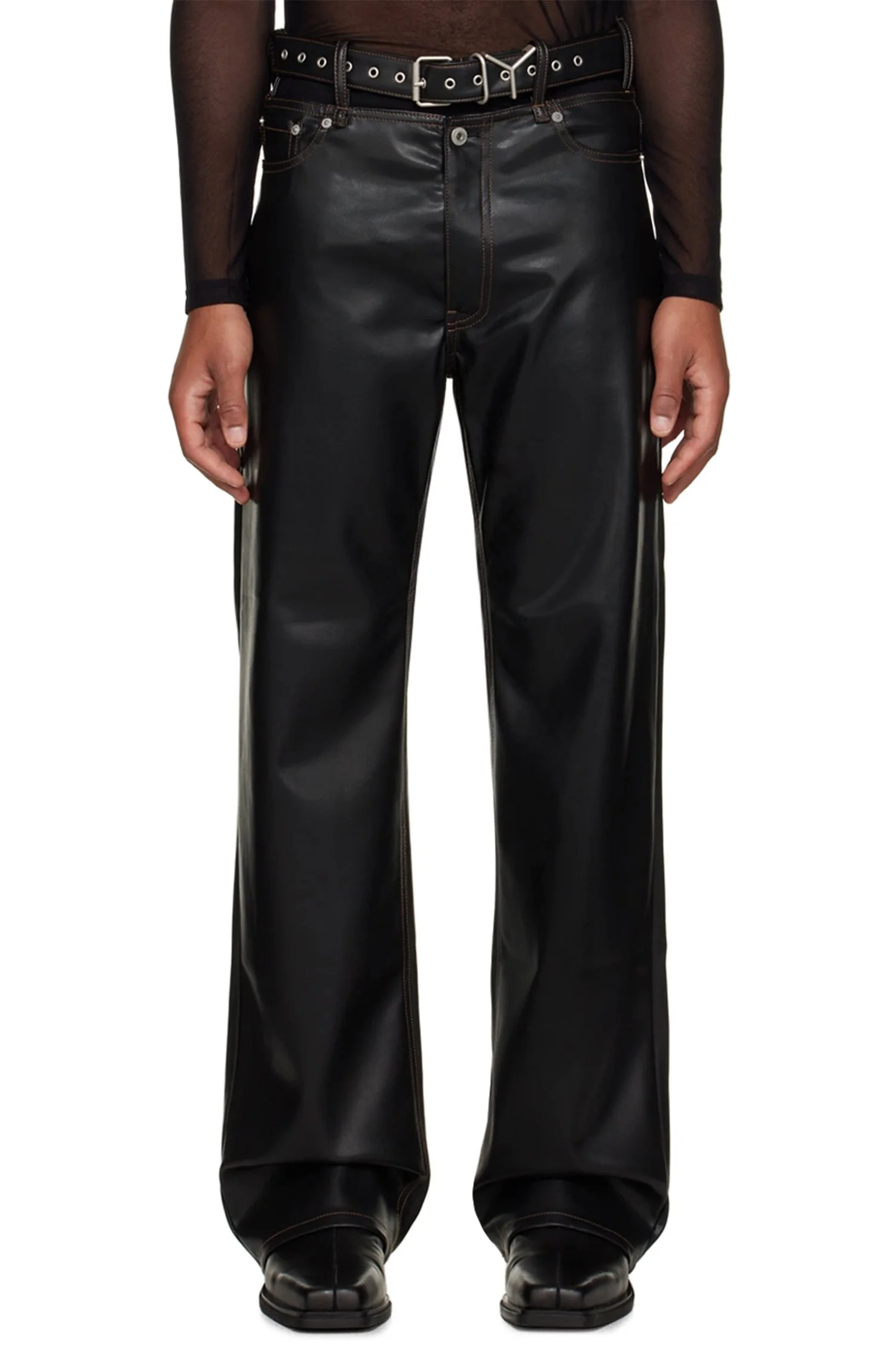 Y/Project Y Belt Pants — SLOW WAVES