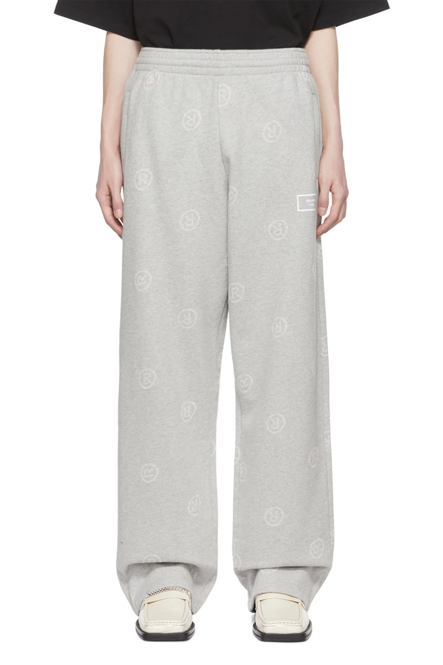MARTINE ROSE Wide Leg Sweat Pants