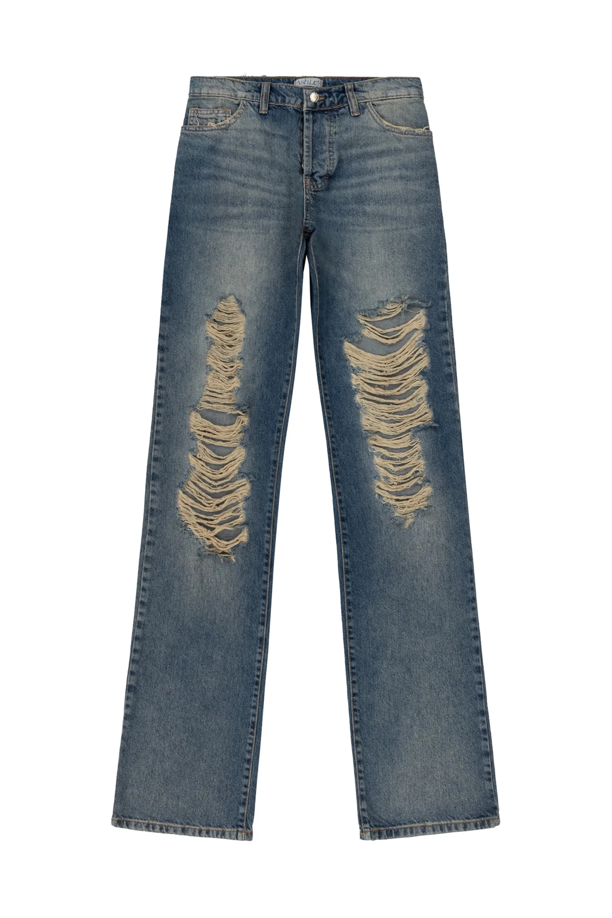 ASHLEY WILLIAMS Rip Back Jeans