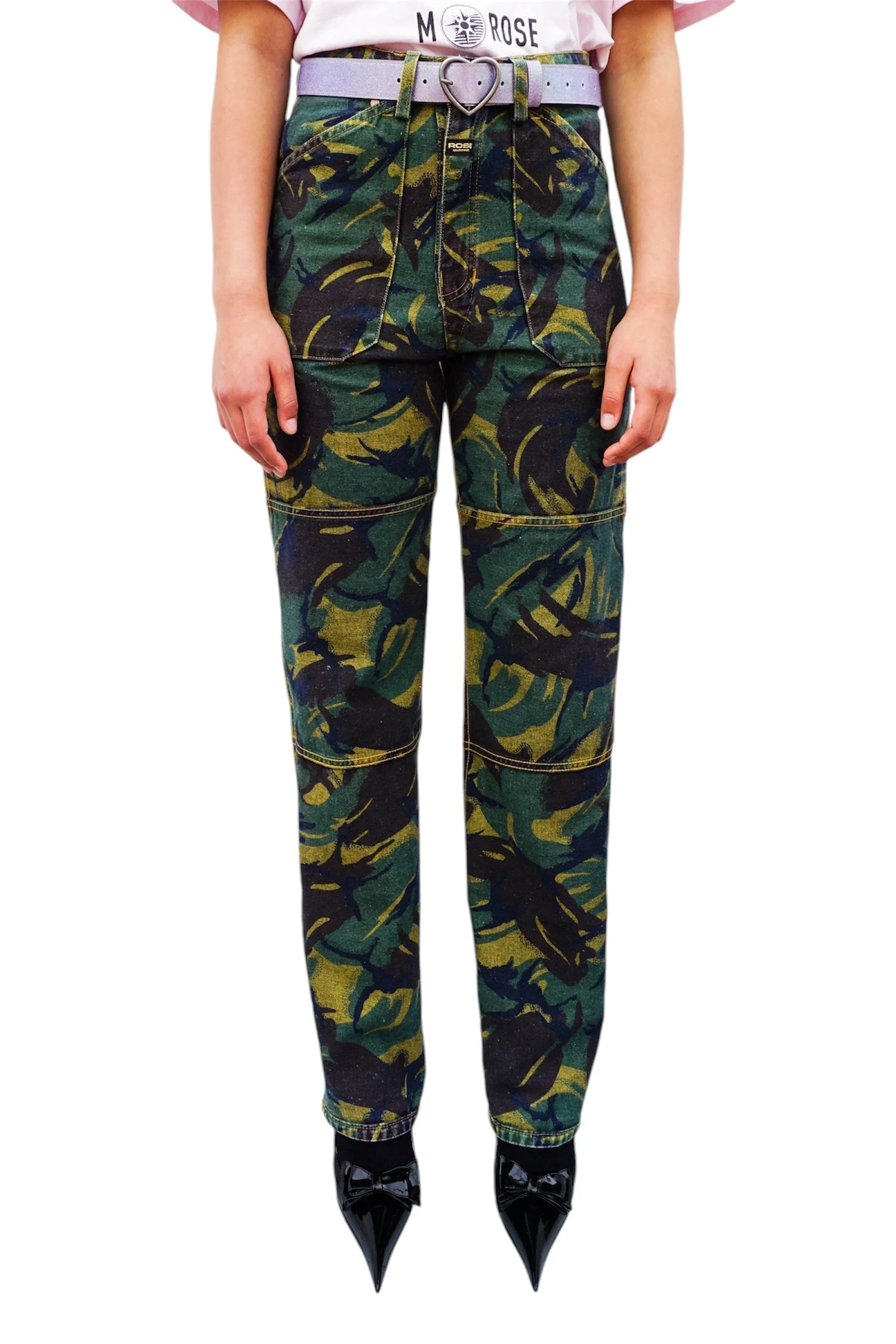 MARTINE ROSE Reversible Camo Jean
