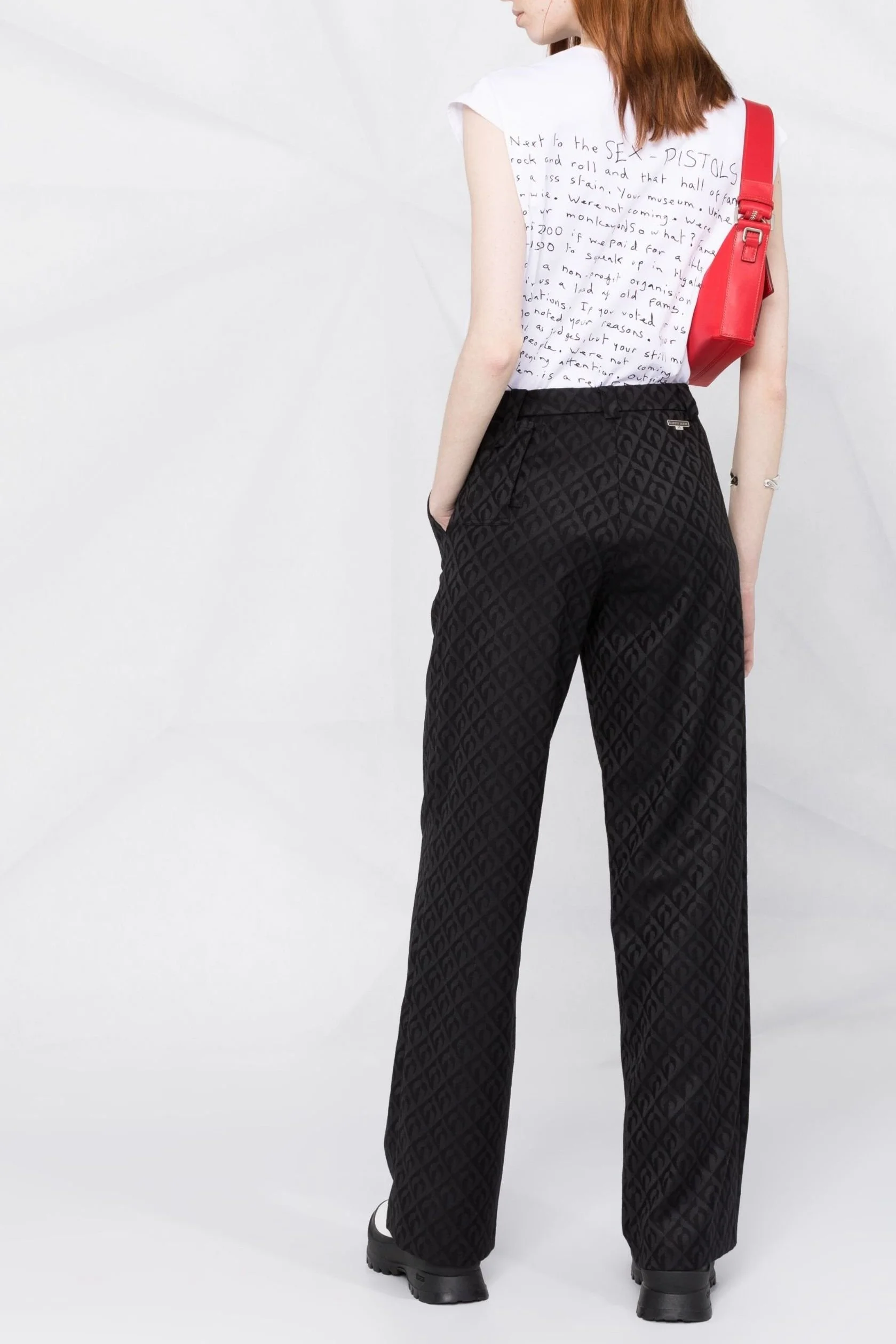 MARINE SERRE Moon Lozenge Pants