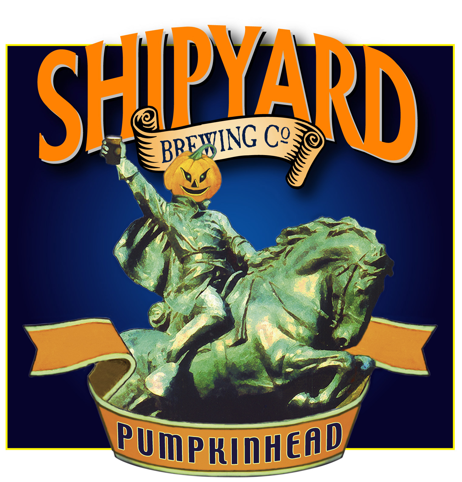 Shipyard Brewing Company's Pumpkinhead Ale