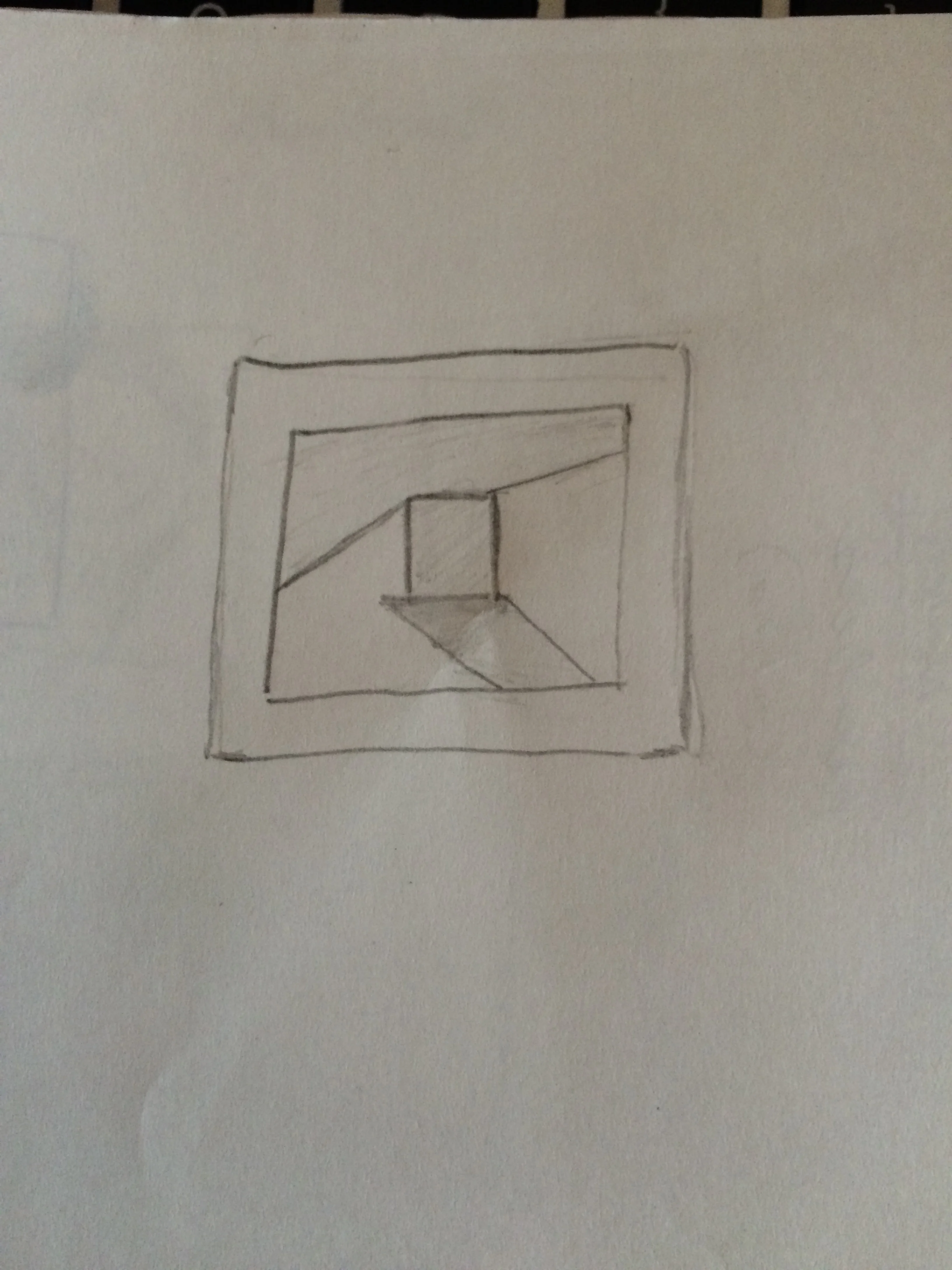 What I sketched...