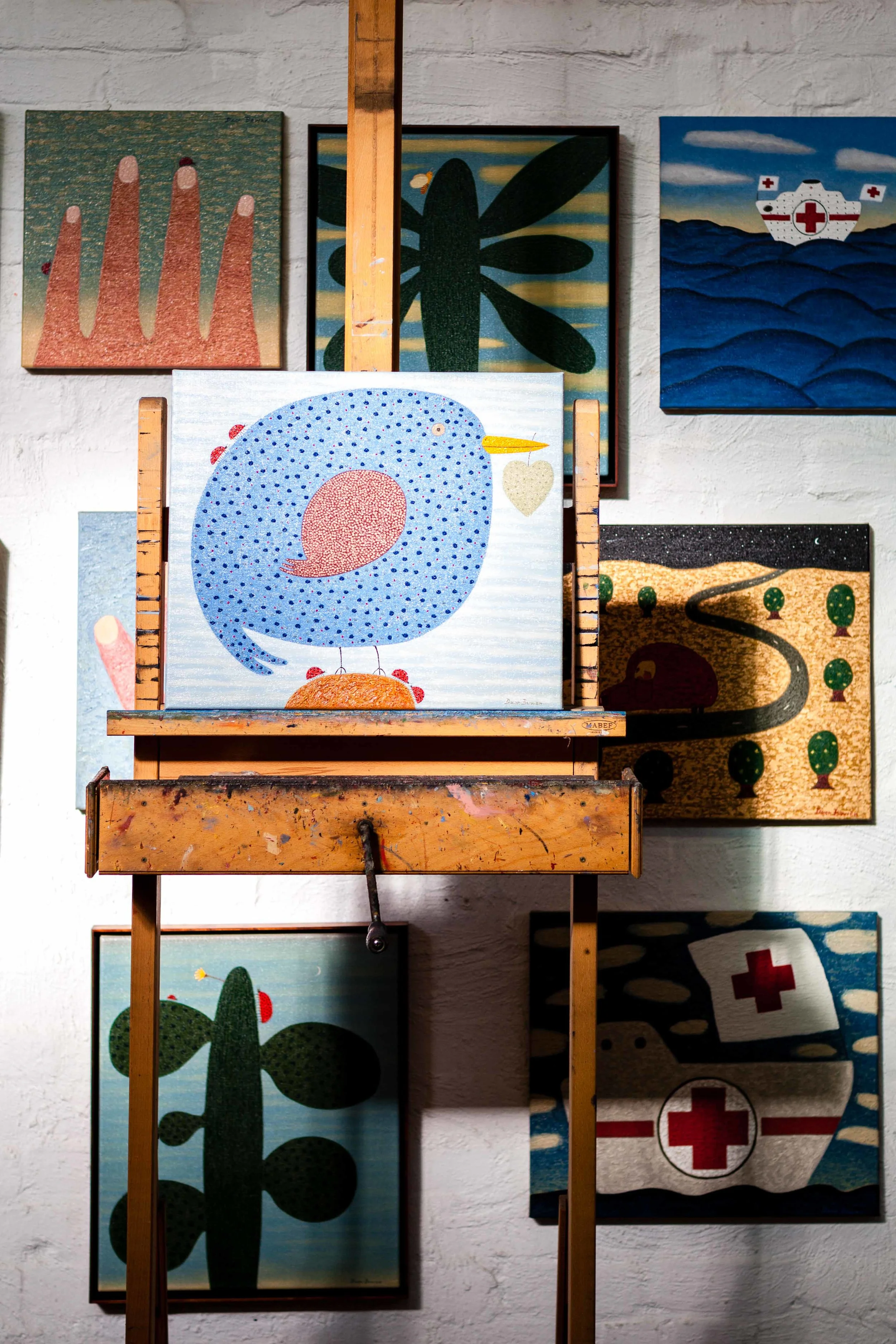 IN THE STUDIO /// Dean Bowen