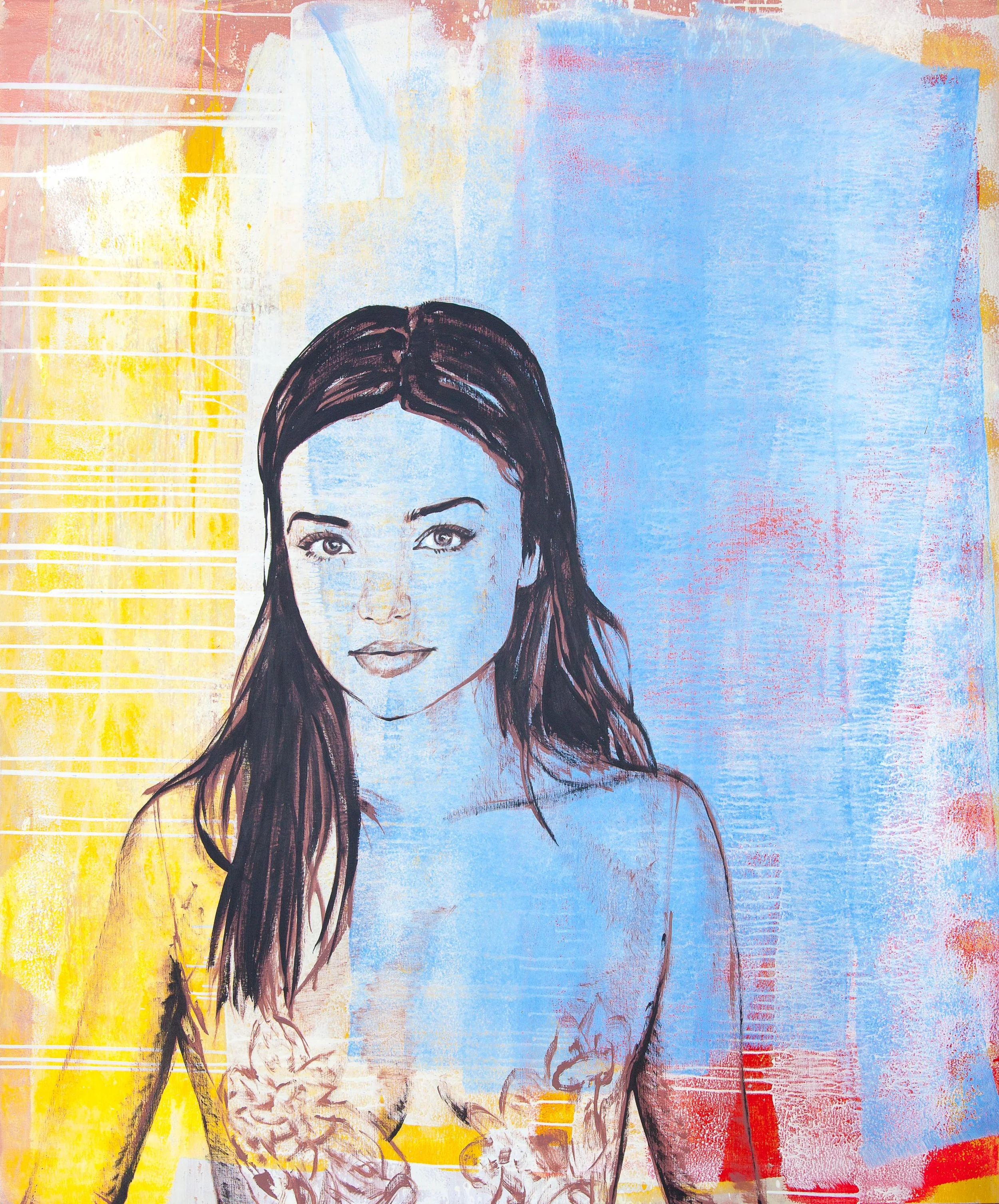 Icons on an Icon /// Miranda Kerr, Bromley Portrait /// Sunday Style Magazine