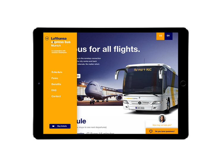 Lufthansa Express Bus Jessica Hsu