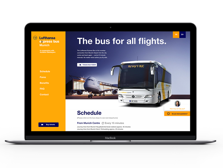 Lufthansa Express Bus Jessica Hsu