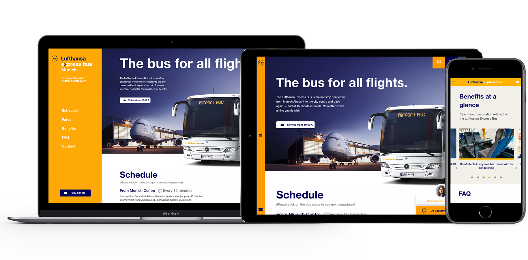 Lufthansa Express Bus Jessica Hsu