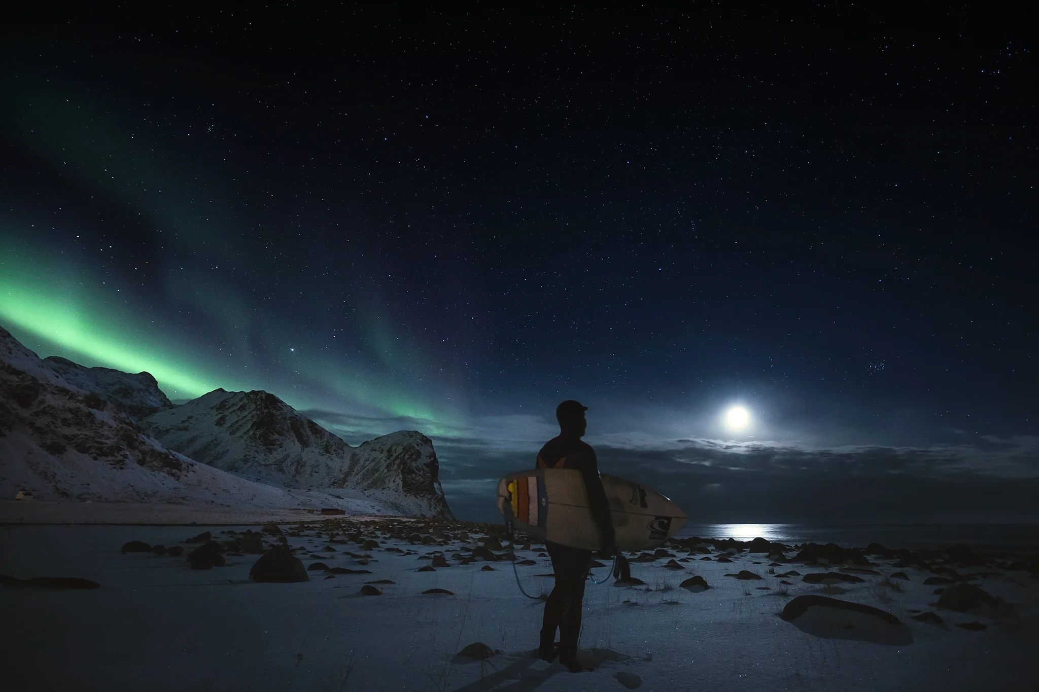 Northern Lights Surfing… one day…