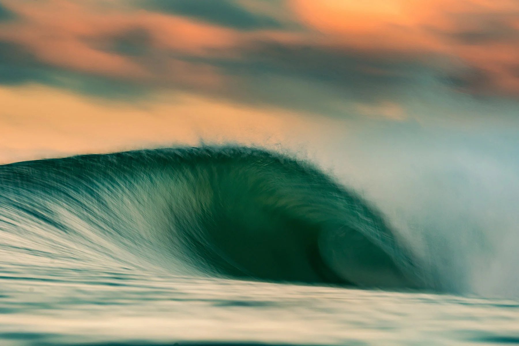 Slow shutter is not easy, especially from the water