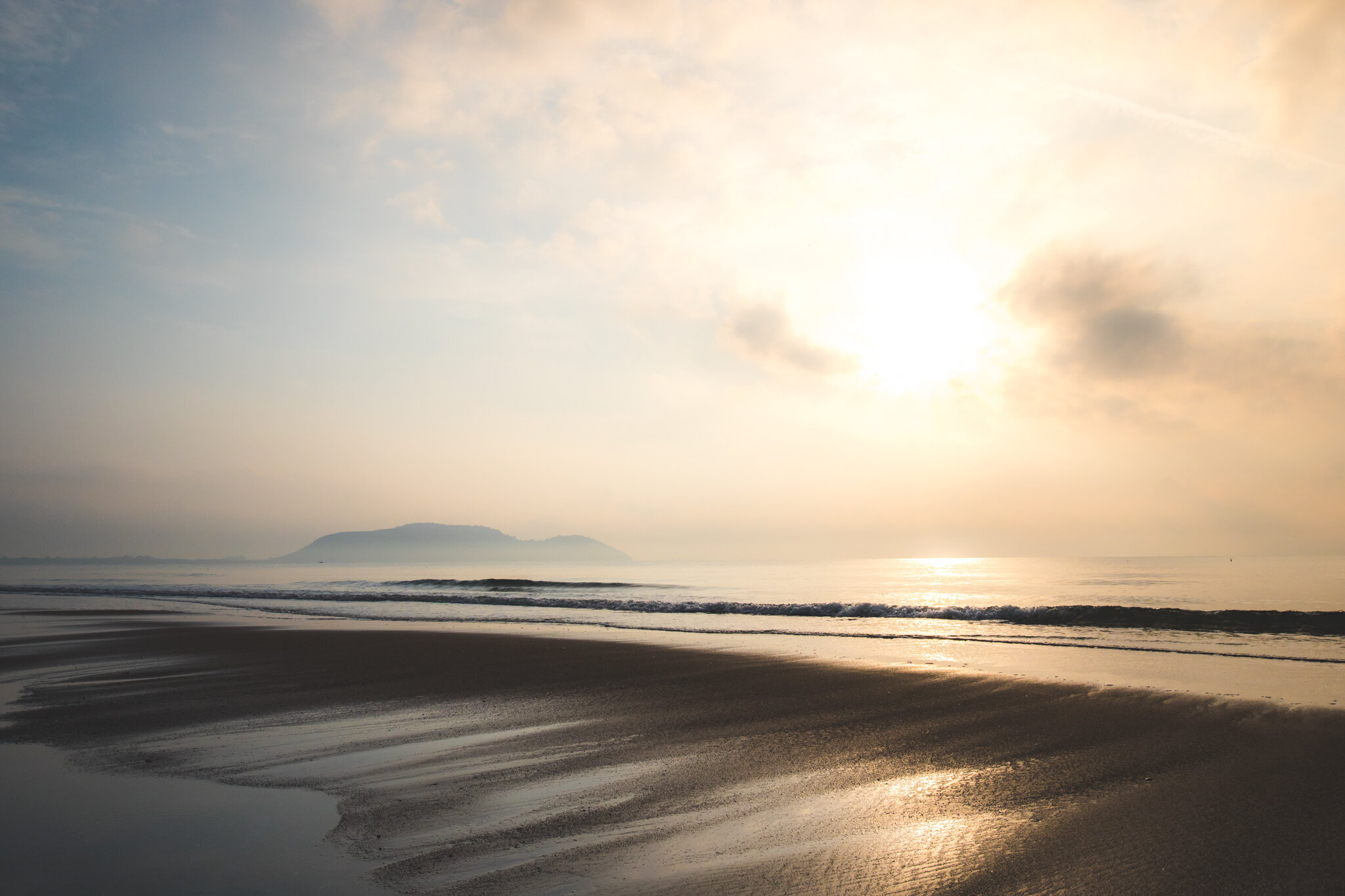 beach morning