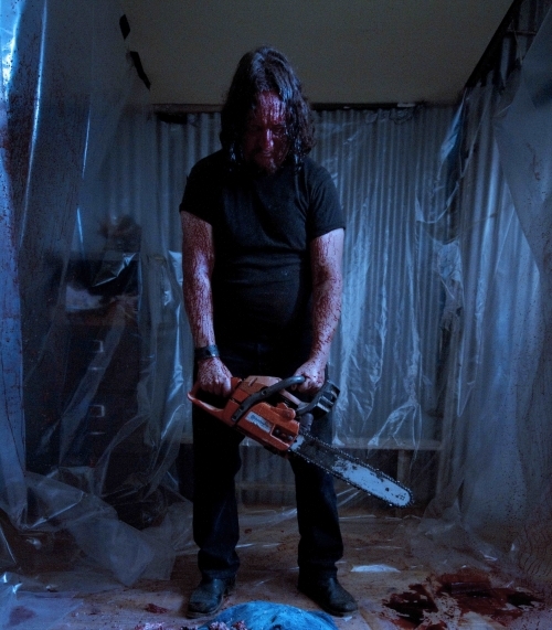 Andreas Sobik as the brutal serial killer Karl