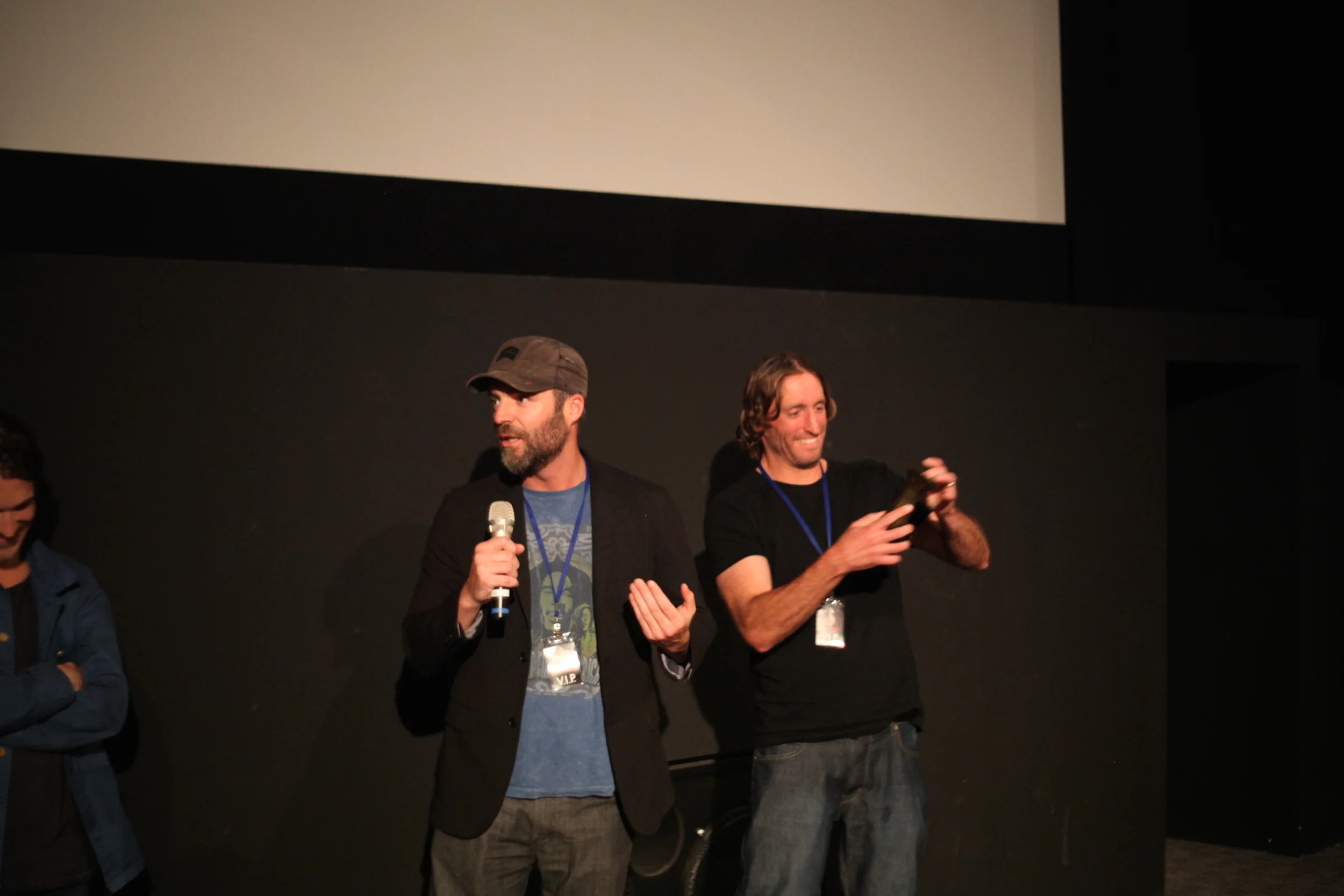 Kevin and Michael McCarthy the creative team behind FURY: THE TALES OF RONAN PIERCE - Independent Spirit Award at Fantastic Planet Film Festival.