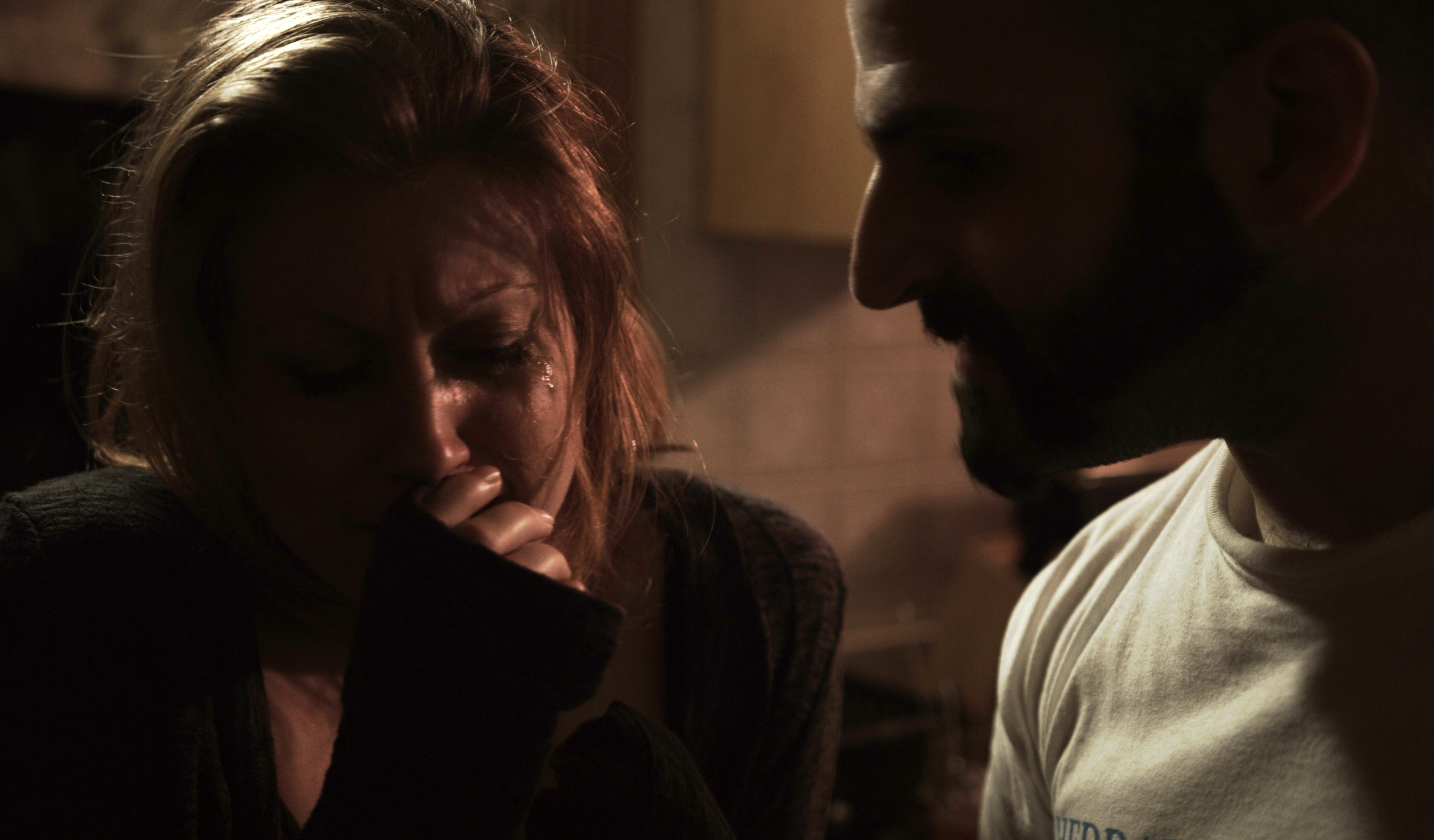 Wayne (Vito Trigo) and and Sandy (Nicolette le Faye) whose relationship spirals to unimaginably terrifying depths in Pig Pen