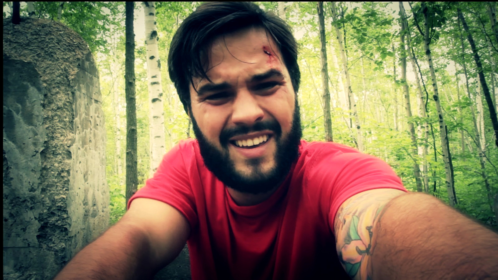 Jason's (Ivan Simanic) trip to his recently acquired cabin in the woods with friends in tow, sets up the horror that follows in GITASKOG.