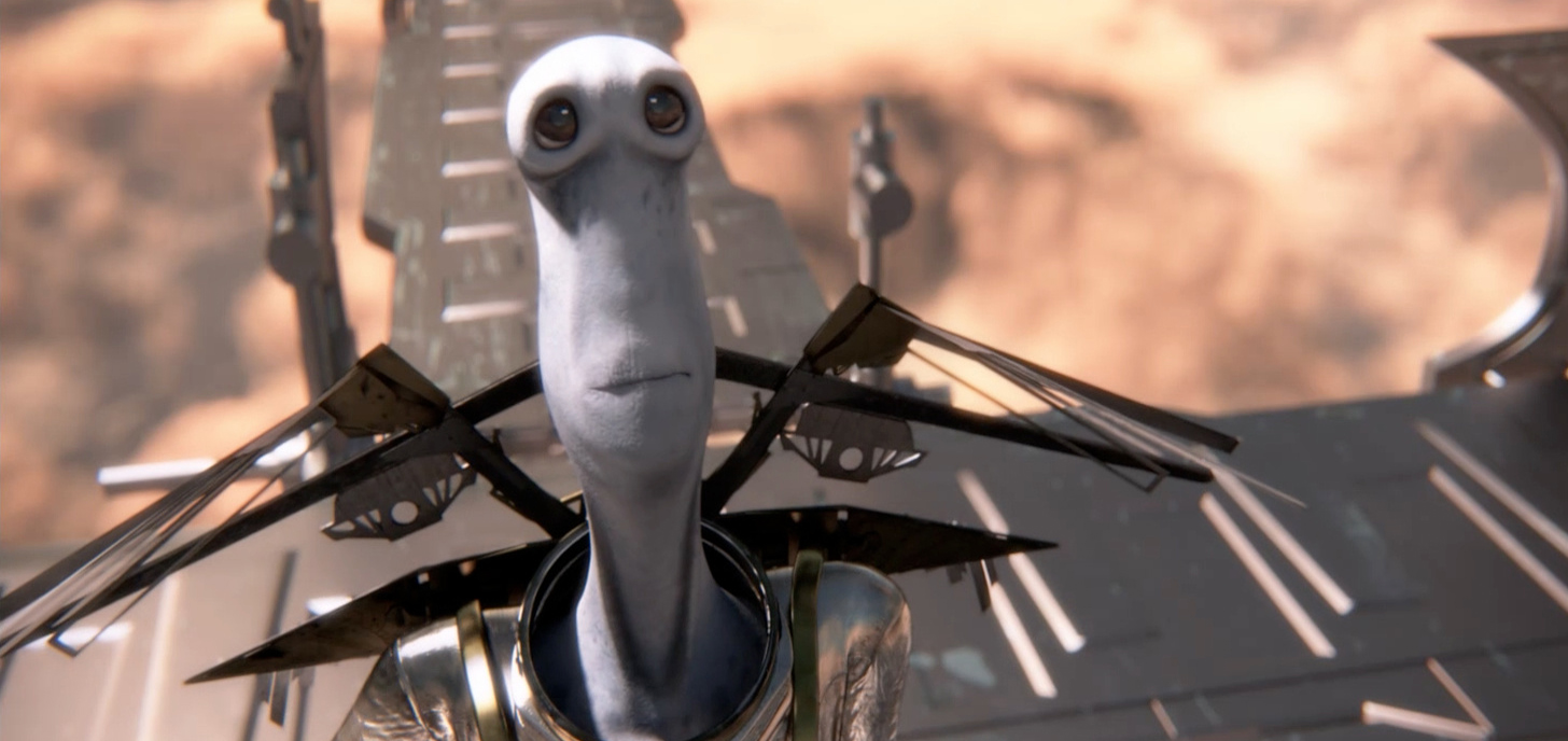 WINNER Best Short Animated Film: The Looking Planet
