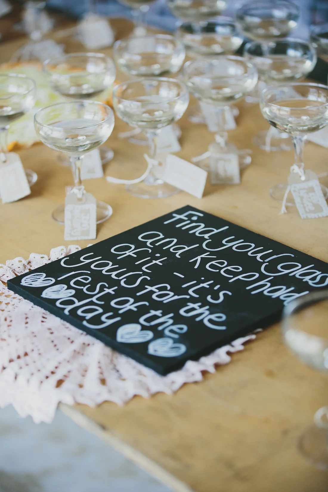 Champagne table by Vanilla Rose Weddings Image Credit: McKinley Rodgers Photography