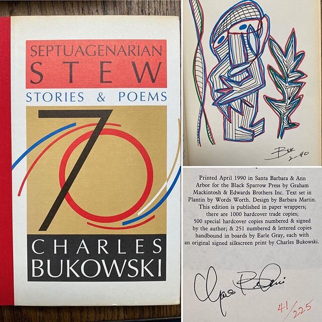 New lottery: Rare edition twice(!) signed Bukowski + second prize; signed Umberto Eco, Viggo Mortensen or Jonathan Franzen. Vote for your favorite on Facebook today and tomorrow..