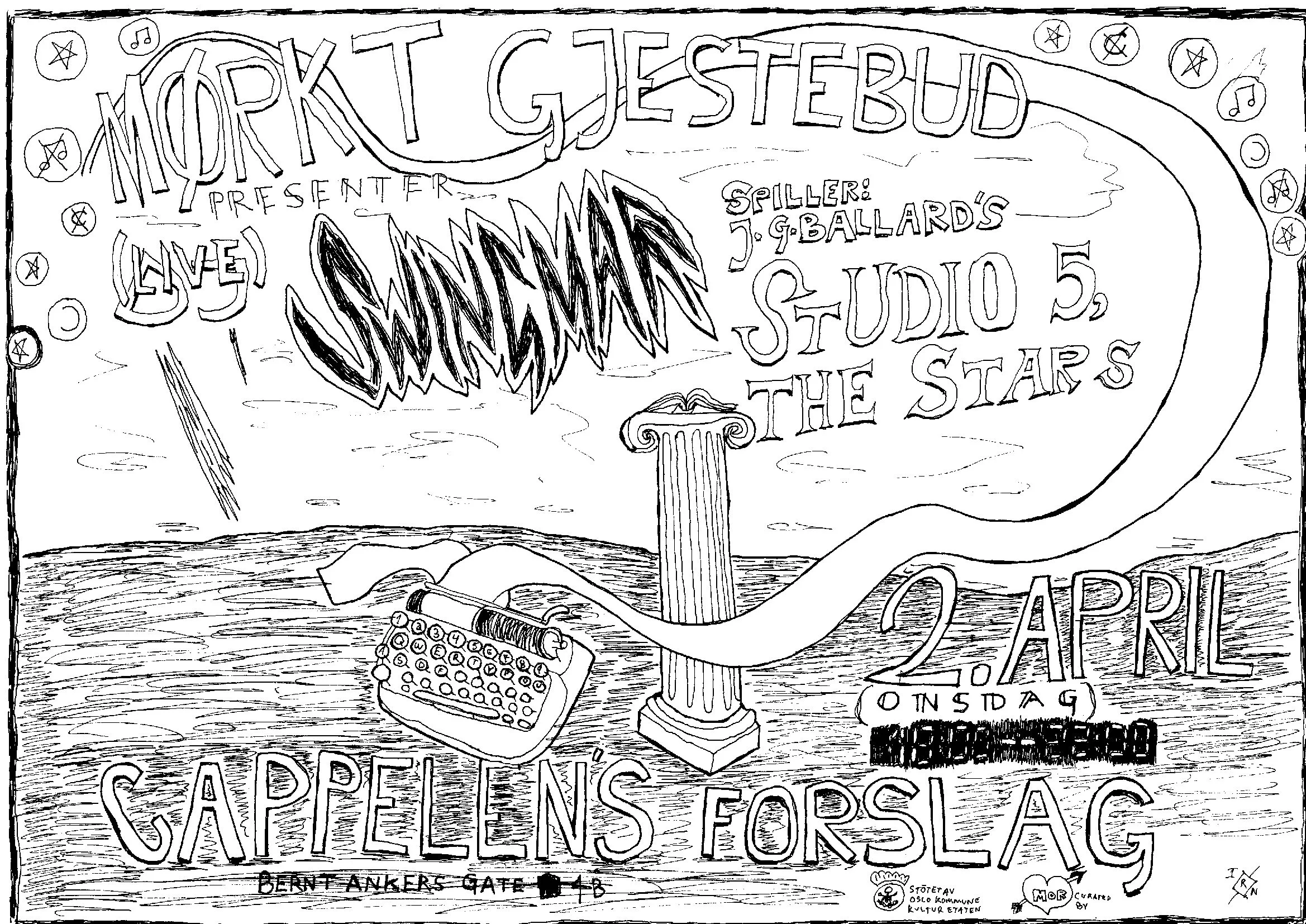 Mørkt gjestebud presenterer: An evening with DJ SWINGMAR