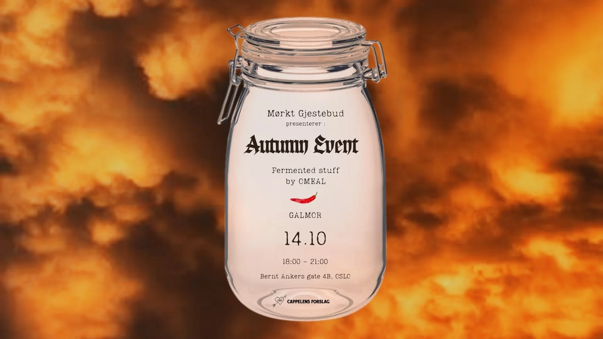 MØRKT GJESTEBUD - autumn event