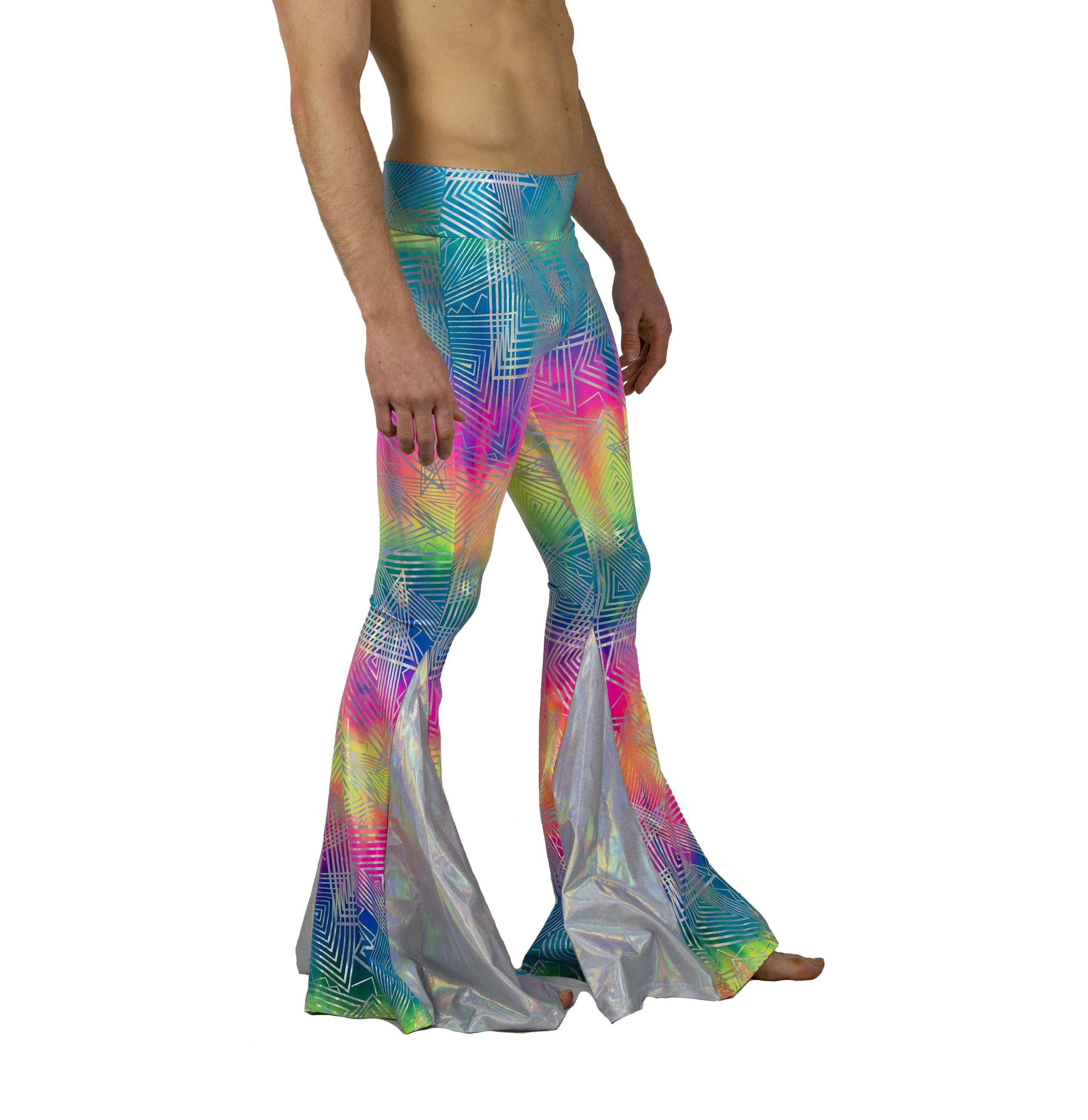 Mens Festival tights meggings flares