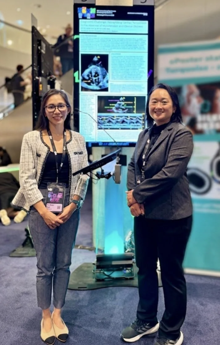 Recognizing cardiac tamponade in the absence of clinical distress with POCUS