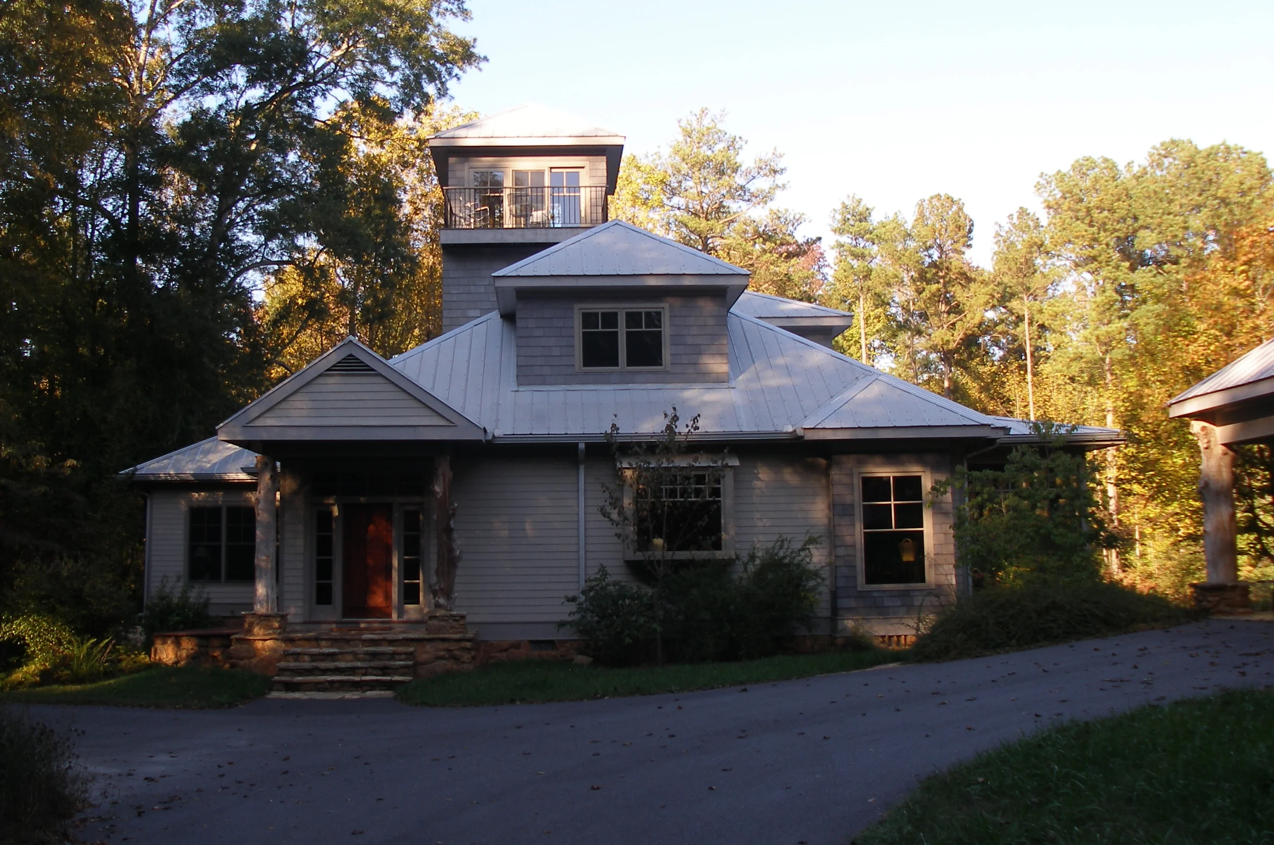View from the approach.