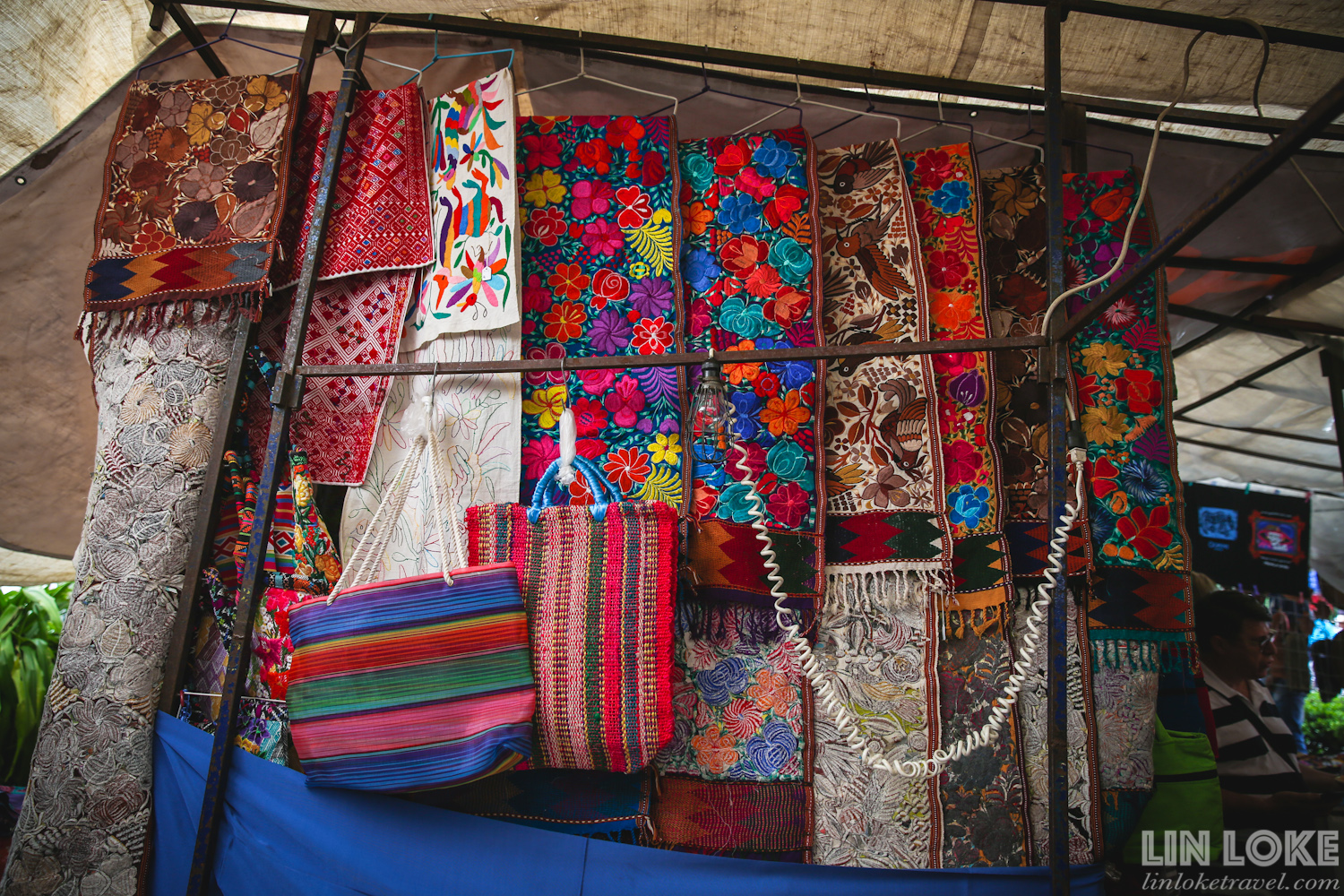 Mexican textiles and bags