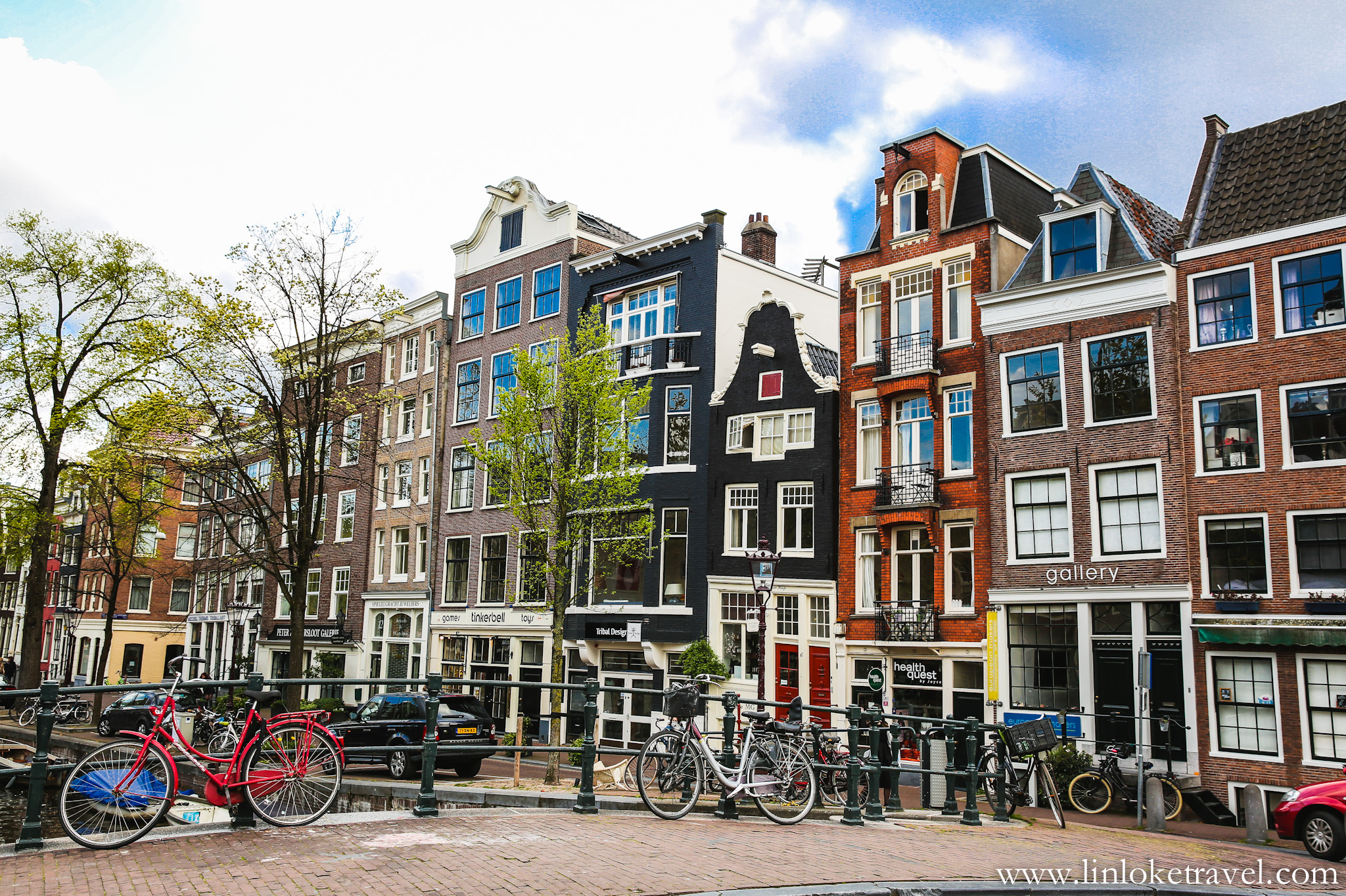 Crooked houses of Amsterdam