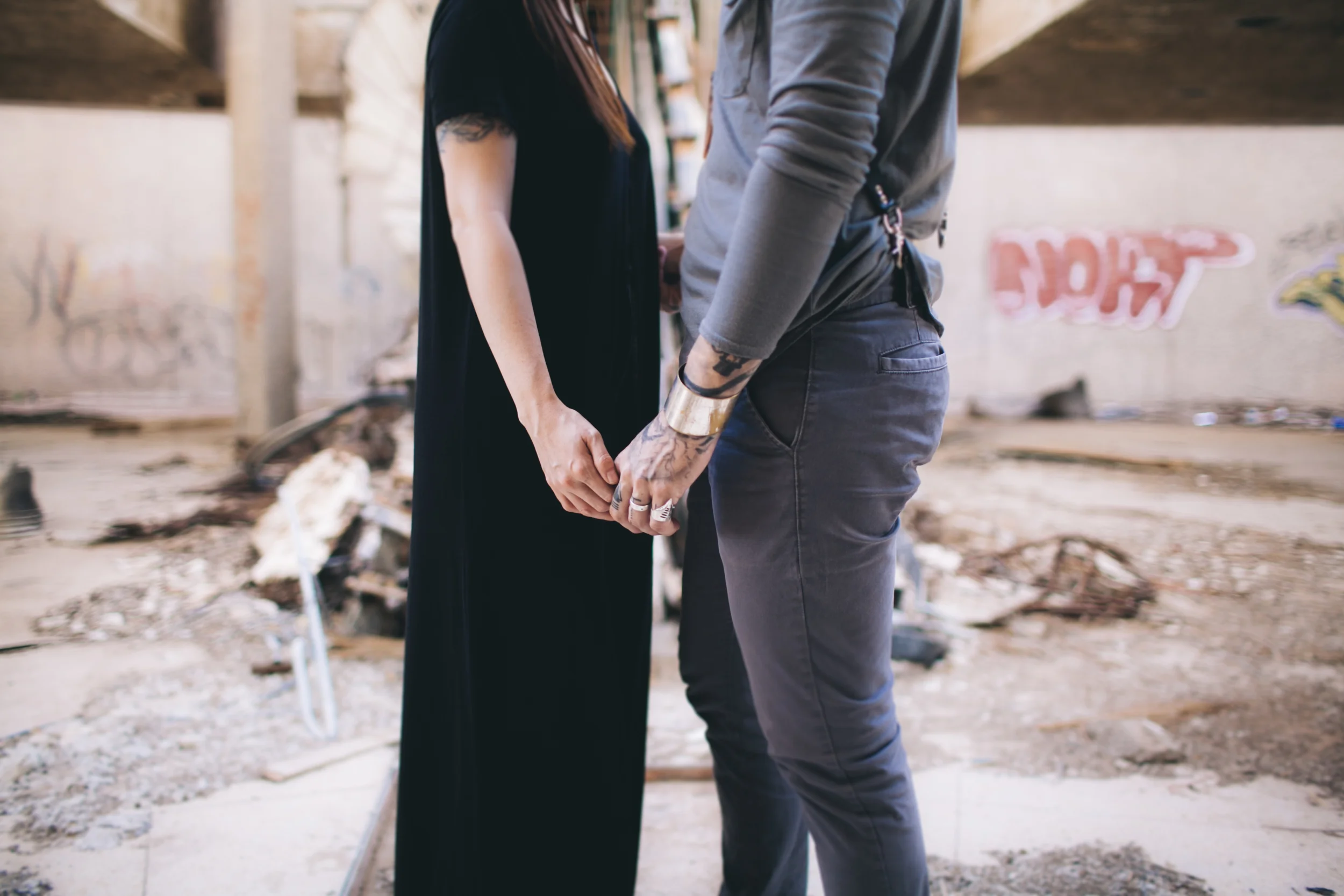 Real Couples // Dark Wave Anniversary Photos: The Poes