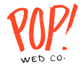 Pop! Wedding Co. Logo