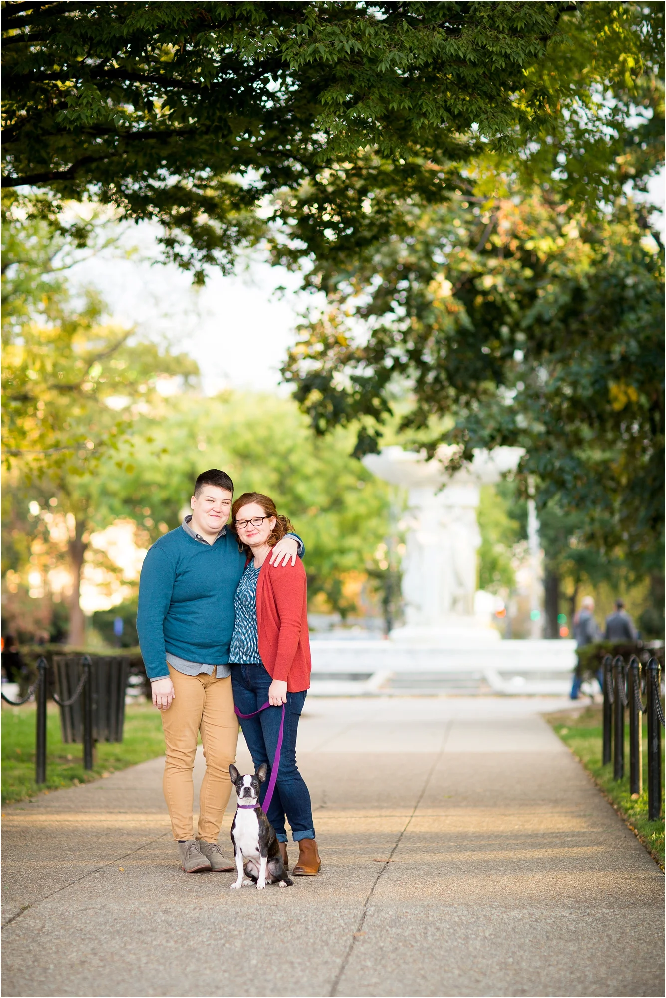 Real Couples // A Sweet D.C. Engagement: Brigid + Cara