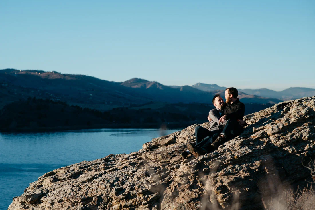Real Couples // A Mountain Engagement: Jay + Colin