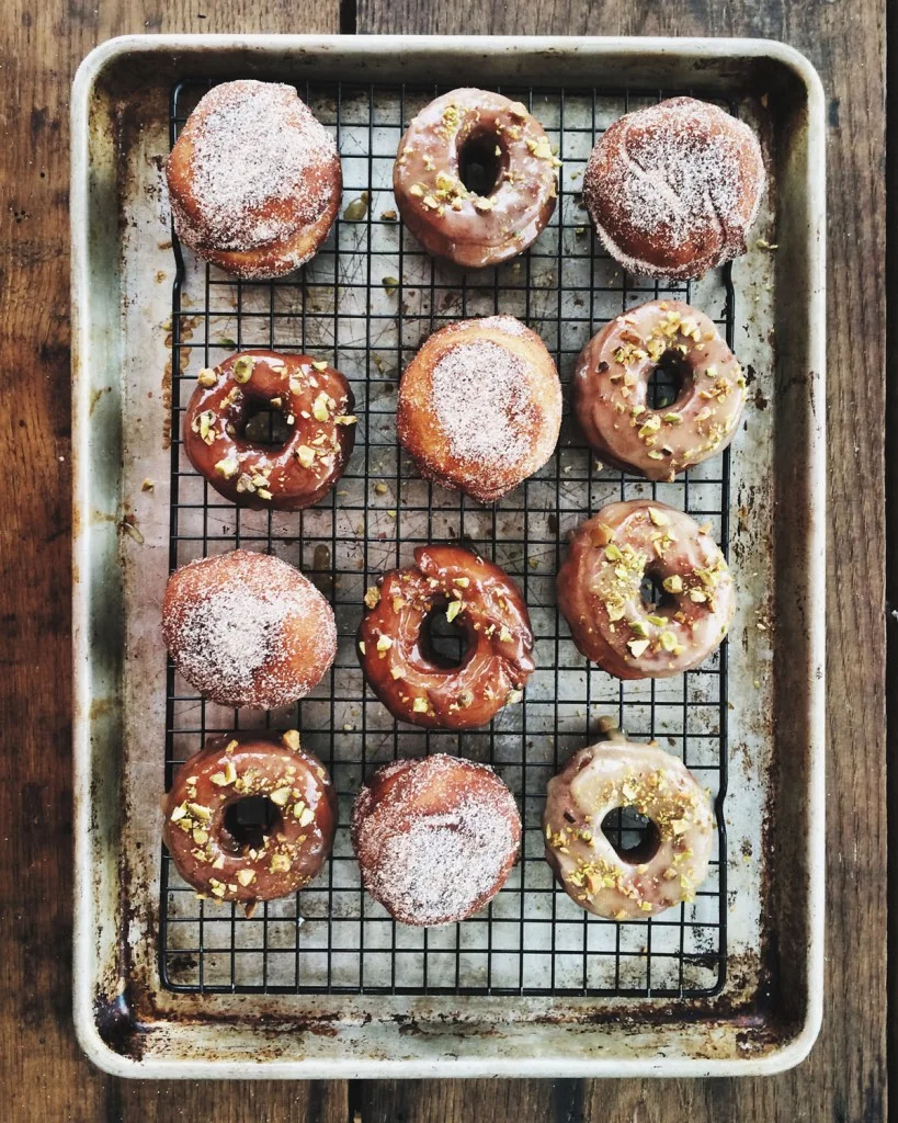 Introducing Arley Cakes! - Mini Brown-Butter + Pistachio Donuts