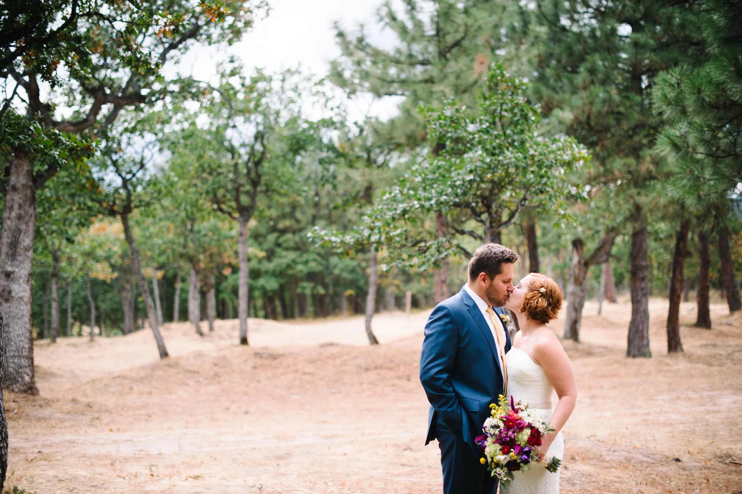 Real Couples // A Cozy Camp Wedding in the Woods: Mikhail + Whitney