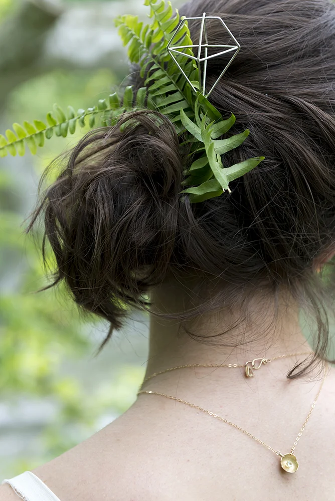 Elaine B Jewelry hairpiece