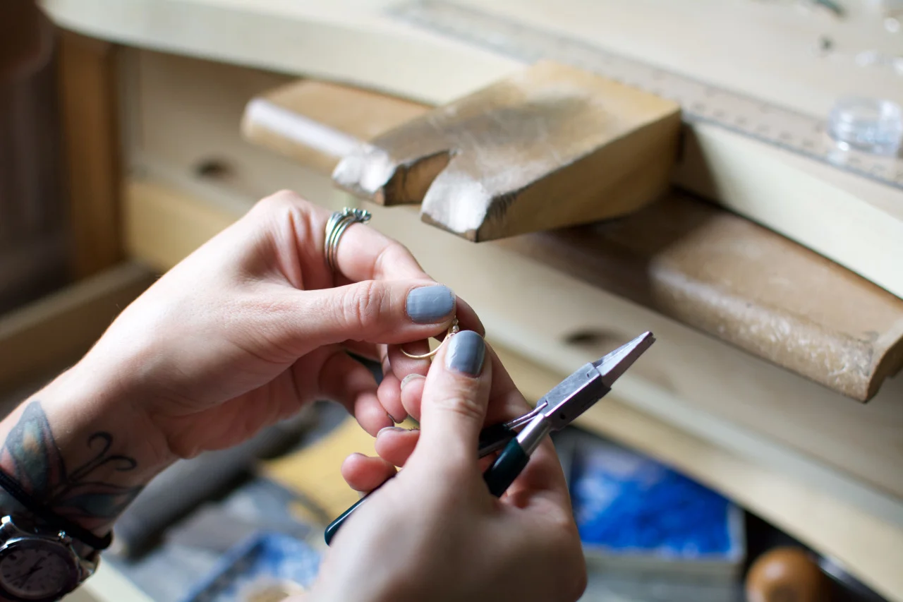 Elaine B Jewelry crafting ring